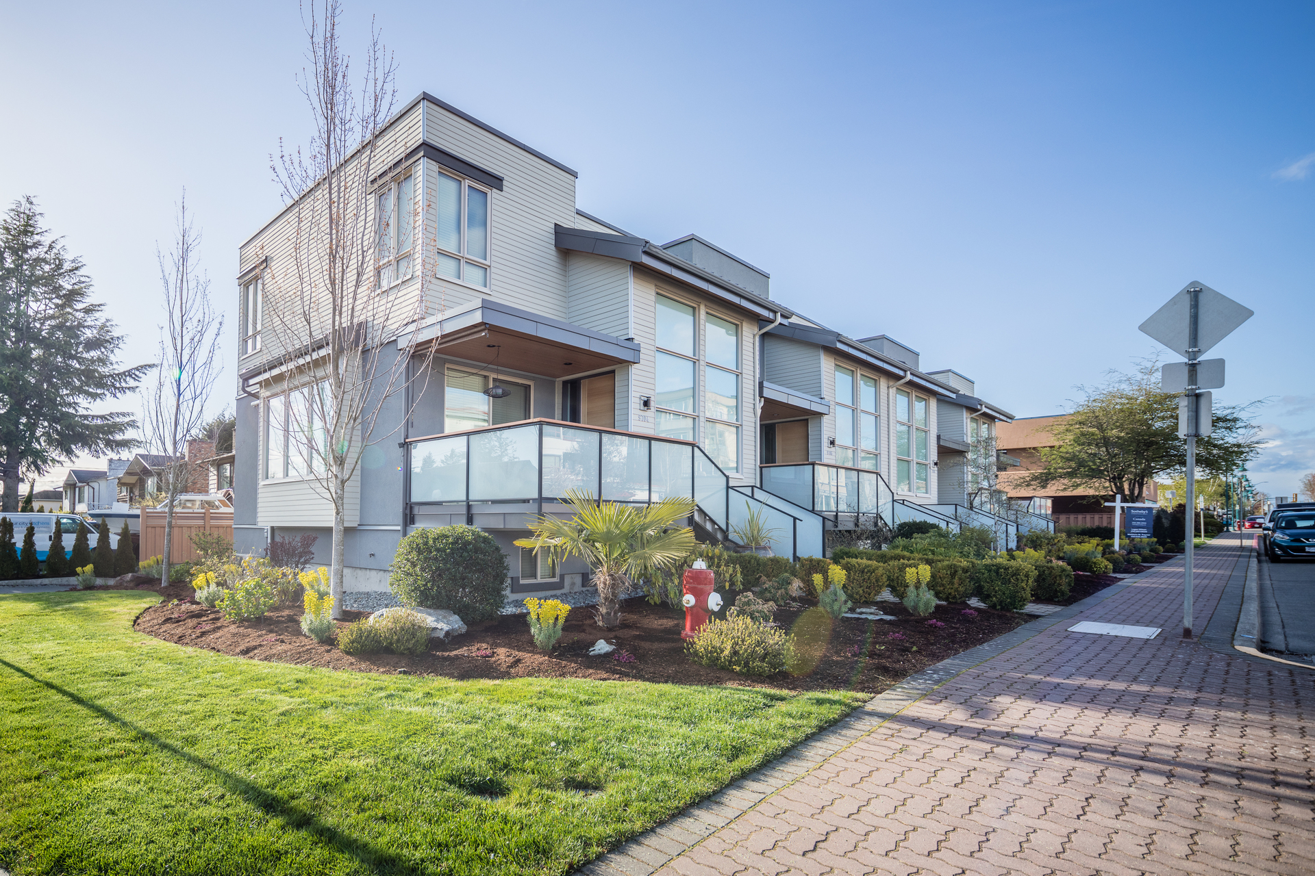 Modern design at 9704 Fifth Street, Sidney Modern design at 9704 Fifth Street, Sidney