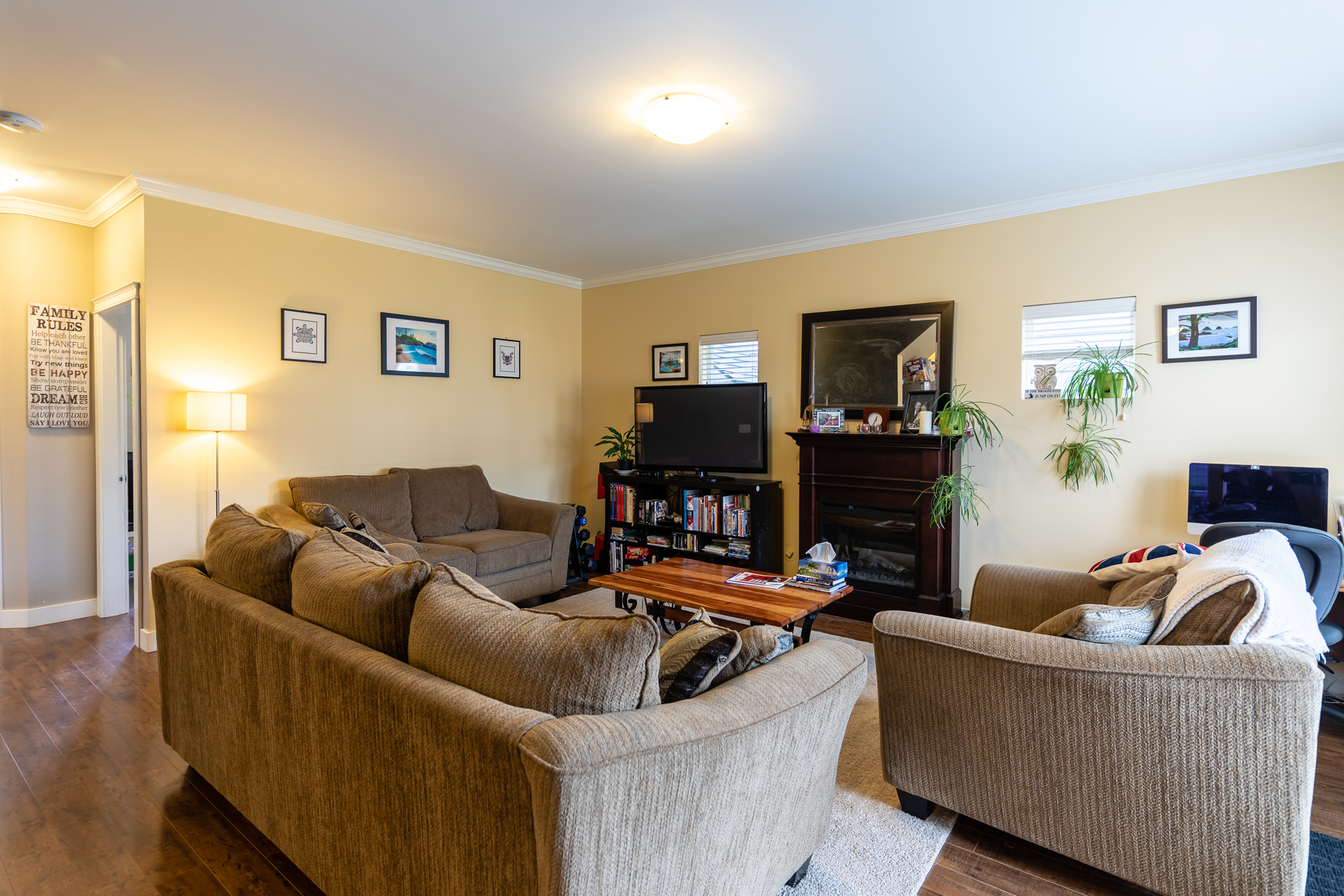 Living Room at 3288 Merlin Road, Happy Valley, Langford