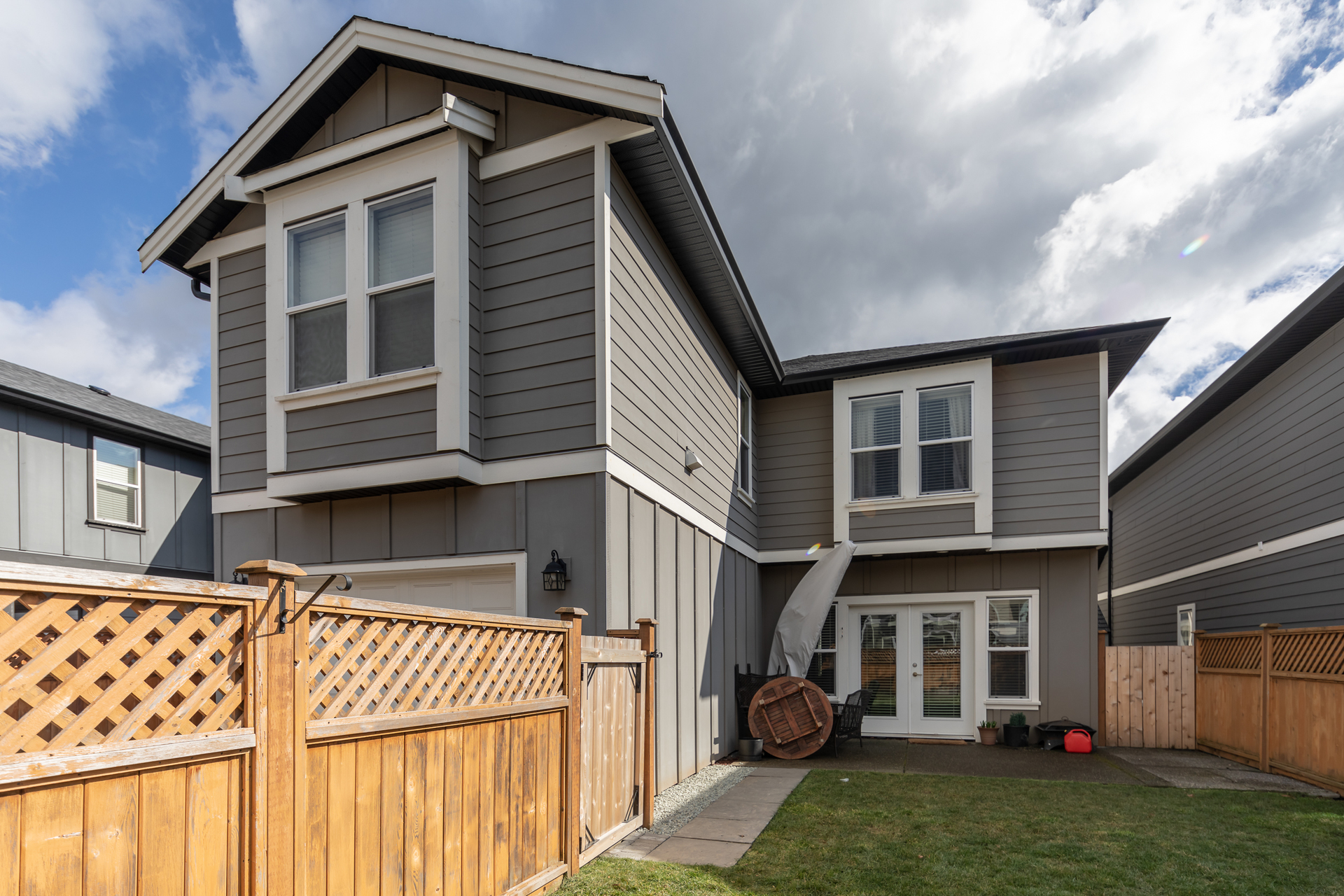 Rear View Of The House at 3288 Merlin Road, Happy Valley, Langford