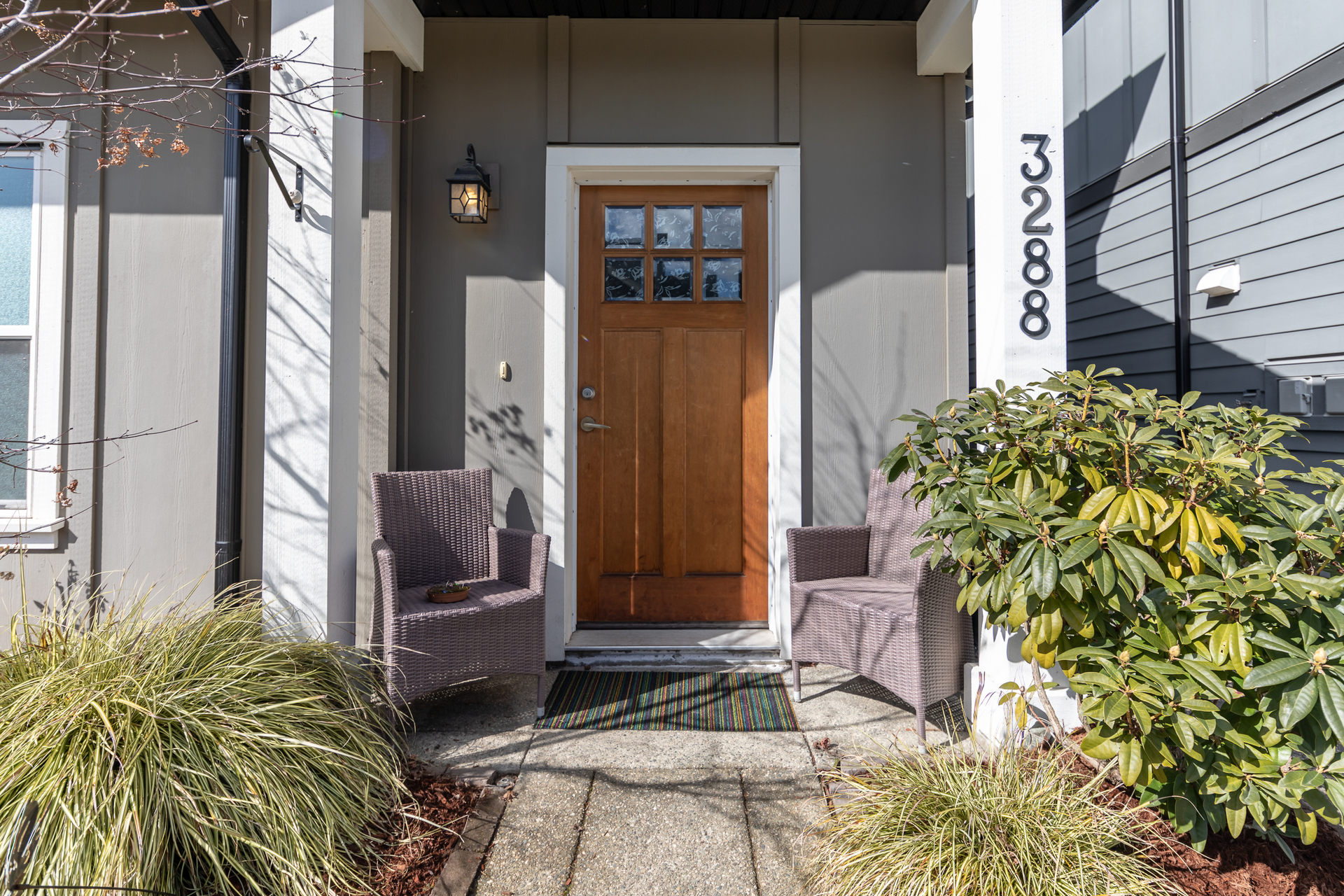 Front Entry at 3288 Merlin Road, Happy Valley, Langford