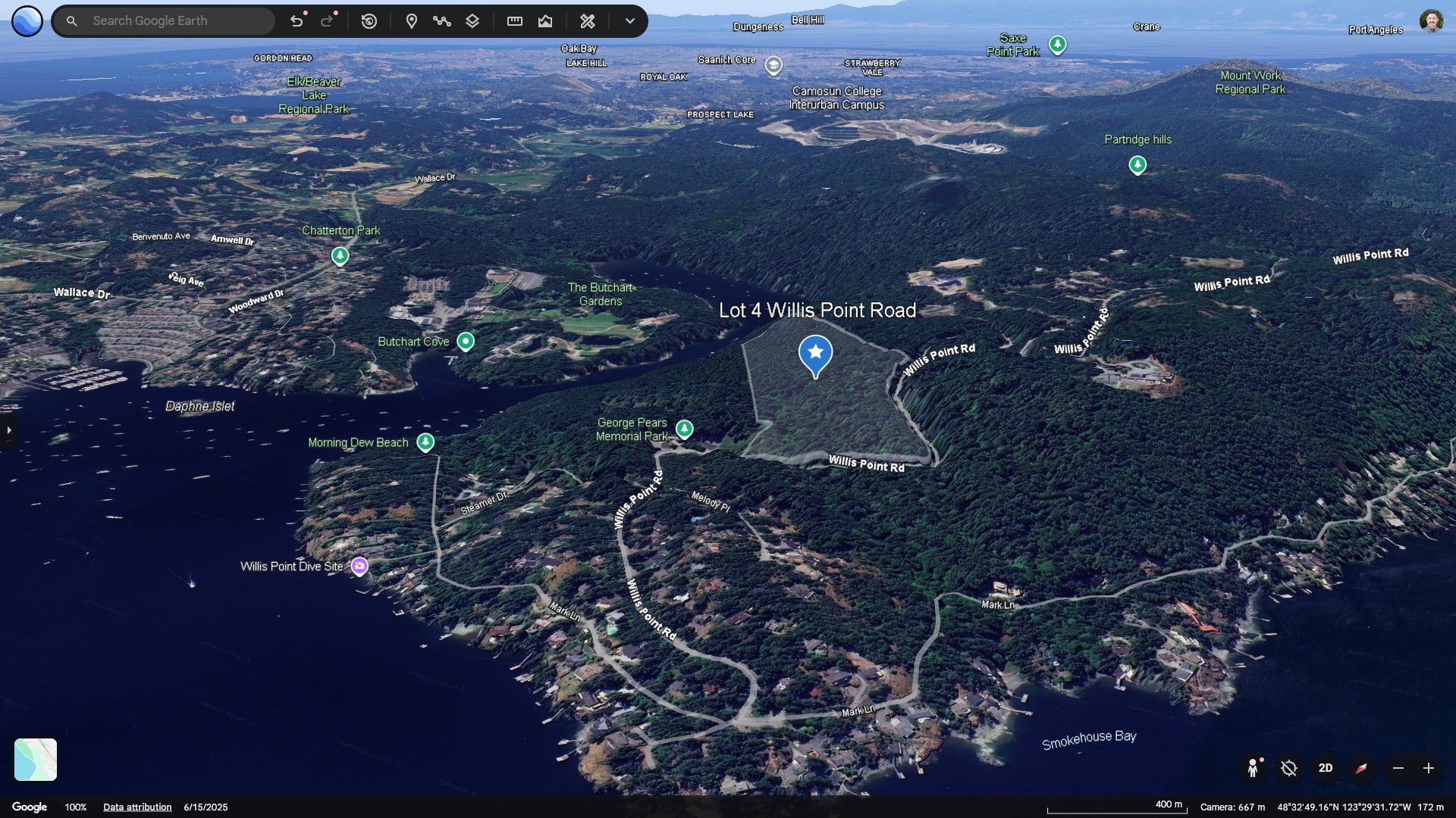  at Lot 4 Willis Point Road, Willis Point, Central Saanich