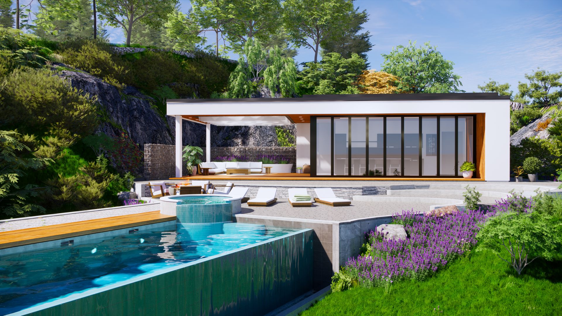 Concept Rendering at 4351 Gordon Head Road, Arbutus, Saanich East