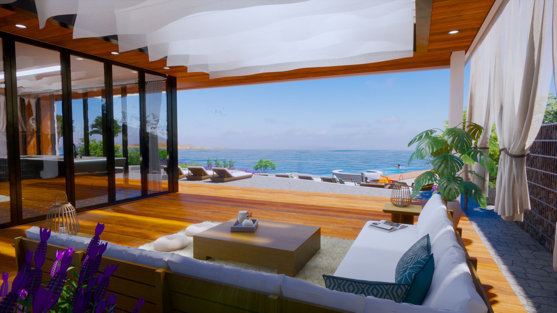 Concept Rendering at 4351 Gordon Head Road, Arbutus, Saanich East