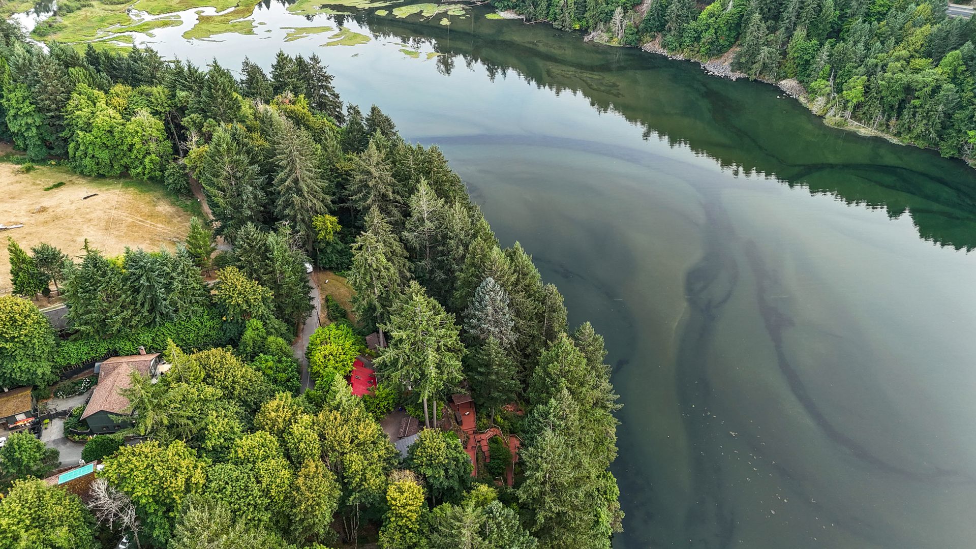 Overlooking the Saanich Inlet at 1709 Falcon Heights Road, Goldstream, Langford