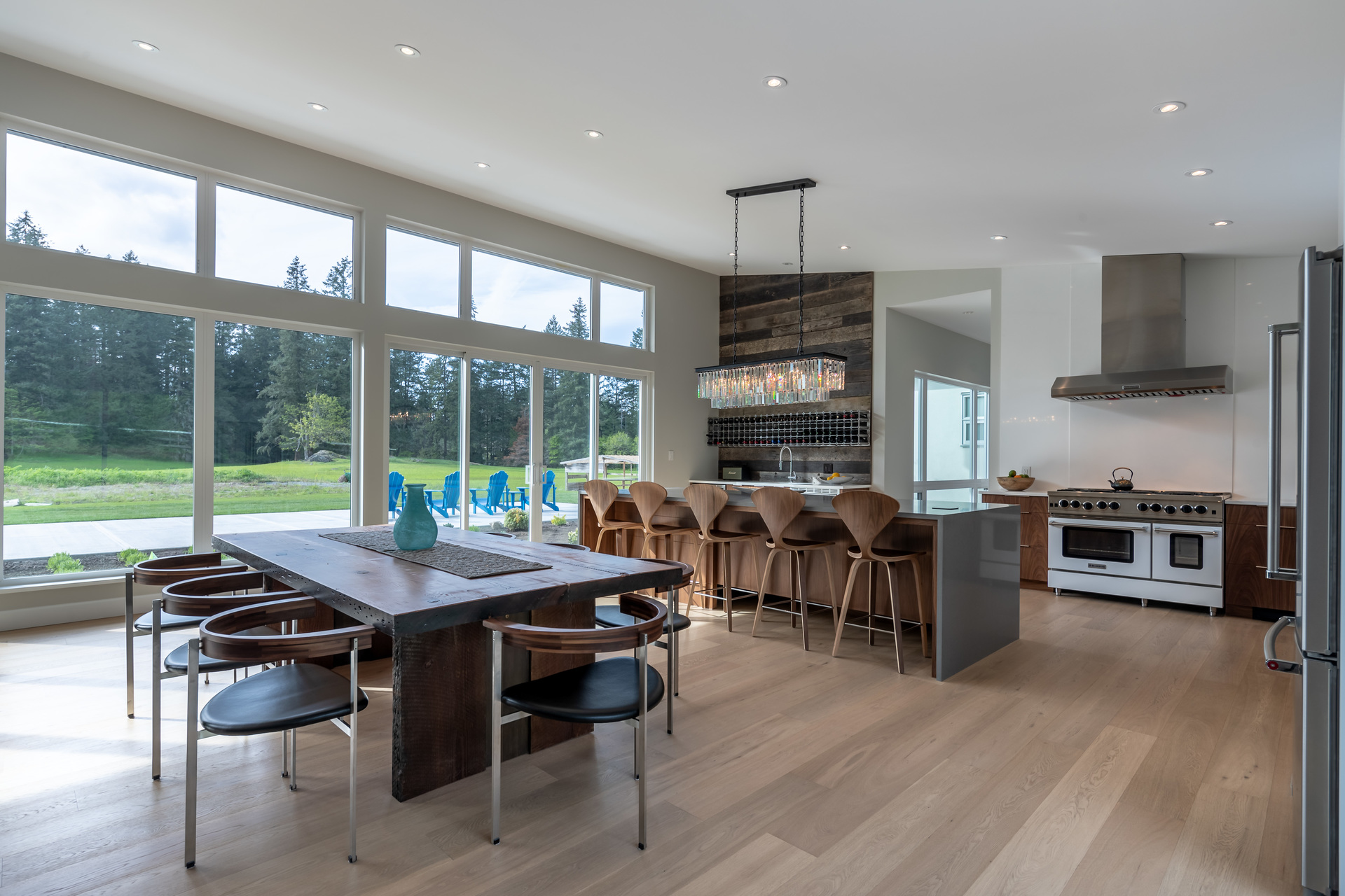 Dining Room & Kitchen at 5100 & 5101 Jagtar's Way, Prospect Lake, Saanich West Dining Room & Kitchen at 5100 & 5101 Jagtar's Way, Prospect Lake, Saanich West