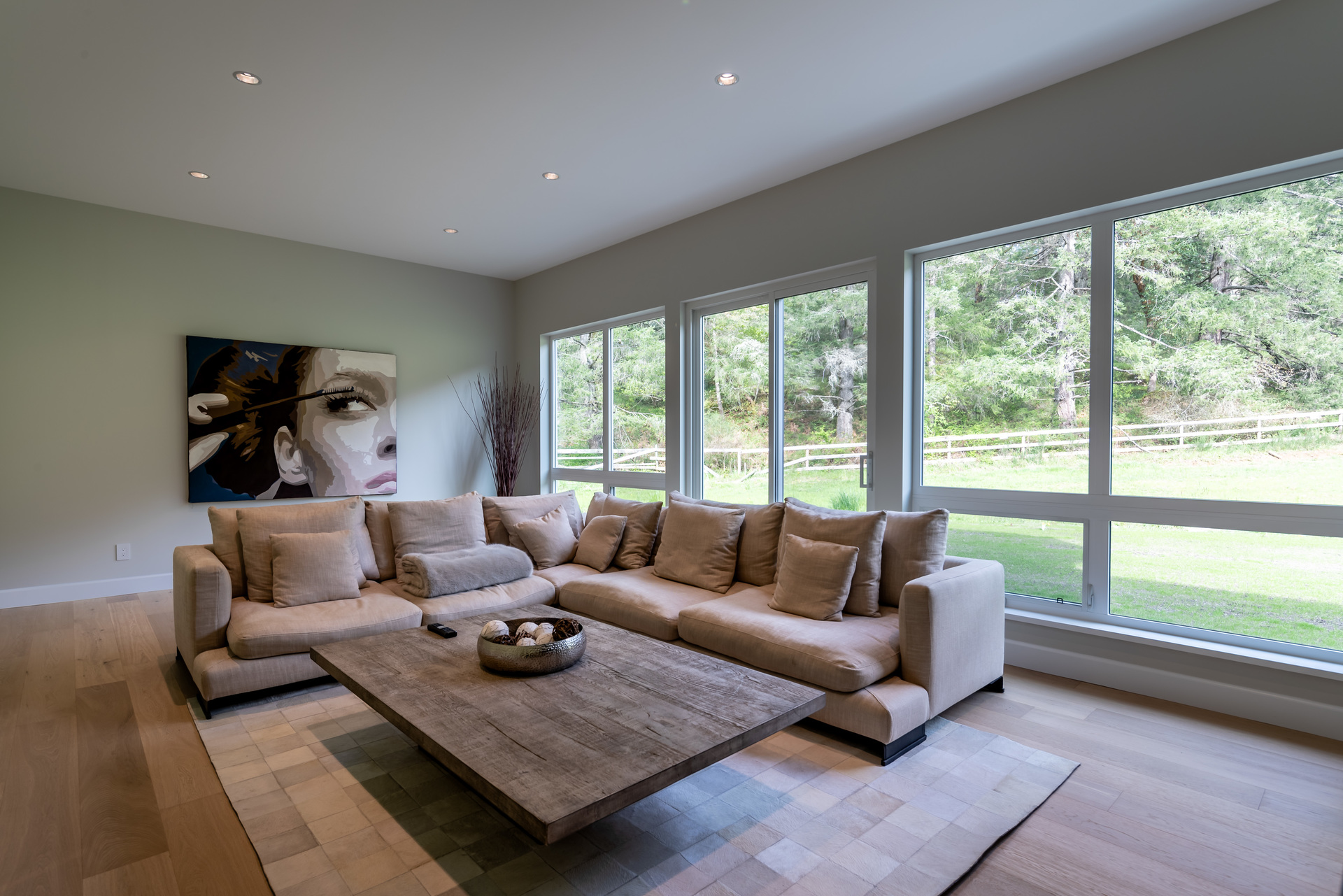 The Media Room With South East-Facing Windows at 5100 & 5101 Jagtar's Way, Prospect Lake, Saanich West The Media Room With South East-Facing Windows at 5100 & 5101 Jagtar's Way, Prospect Lake, Saanich West