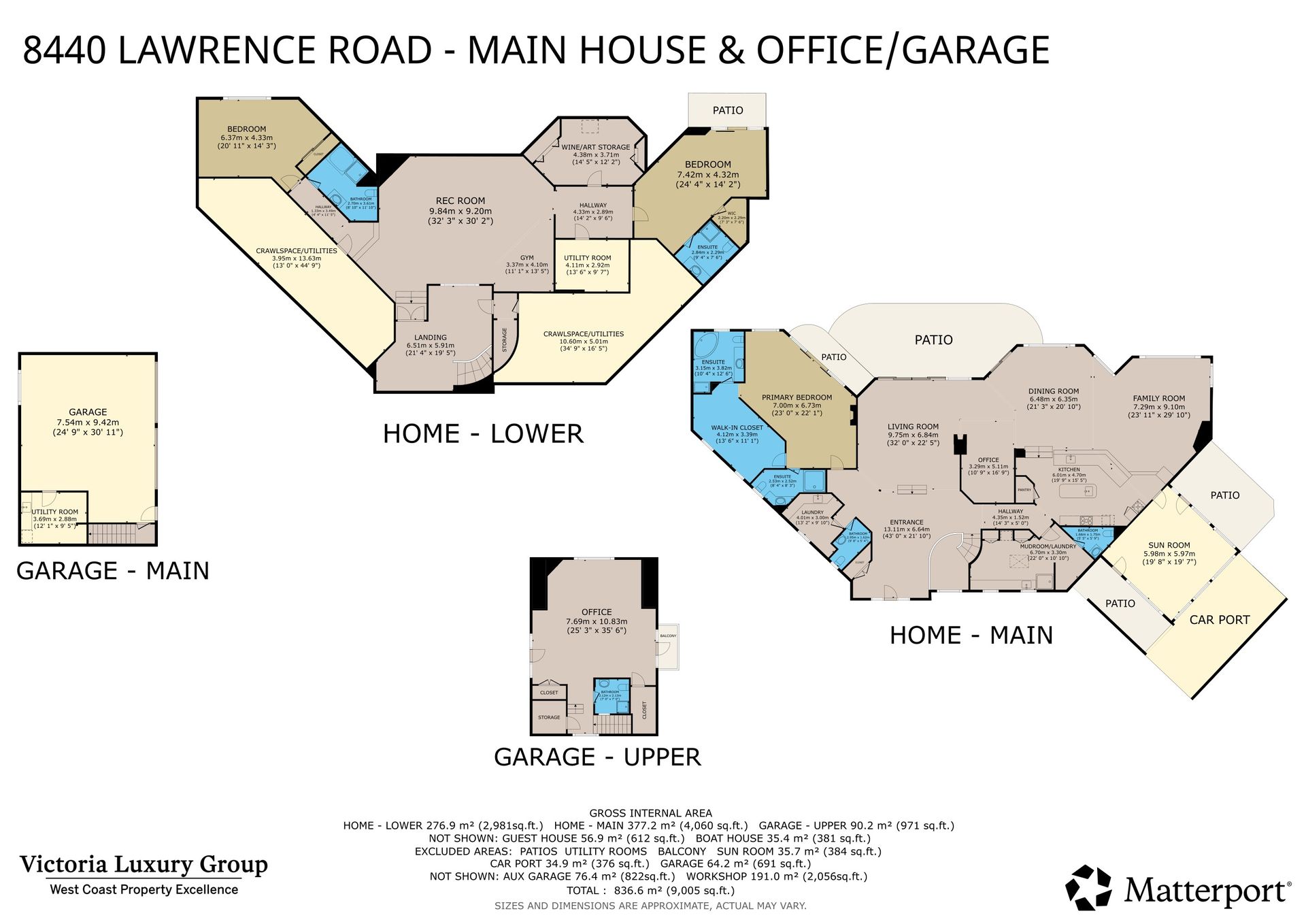  at 8440 Lawrence Road, Inlet, Central Saanich