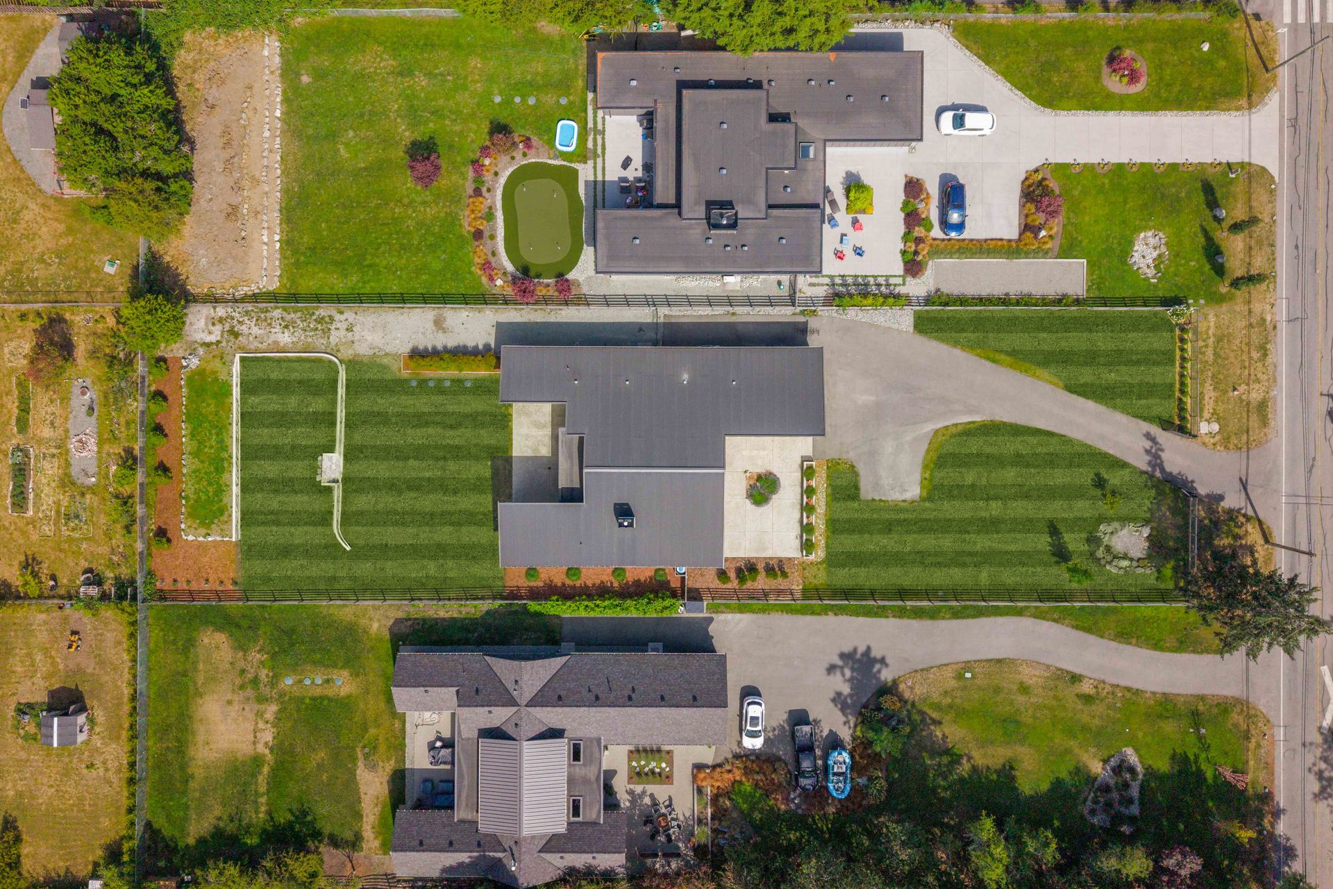 Flat, rectangular lot at 846 Birch Road, Deep Cove, North Saanich