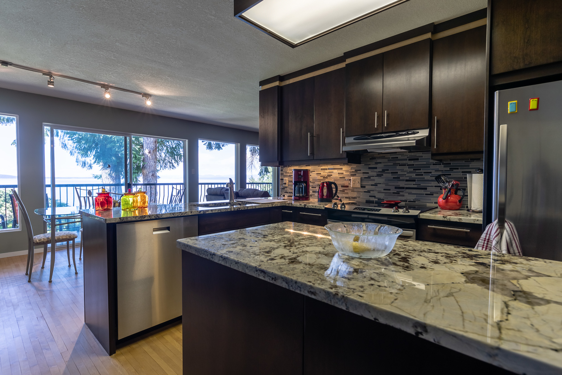 Upper Guest Suite Kitchen at 5101 Island Highway West, Qualicum North, Oceanside Upper Guest Suite Kitchen at 5101 Island Highway West, Qualicum North, Oceanside