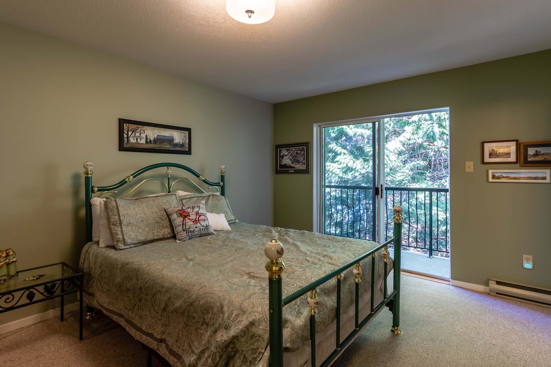 Upper Guest Suite Bedroom at 5101 Island Highway West, Qualicum North, Oceanside Upper Guest Suite Bedroom at 5101 Island Highway West, Qualicum North, Oceanside
