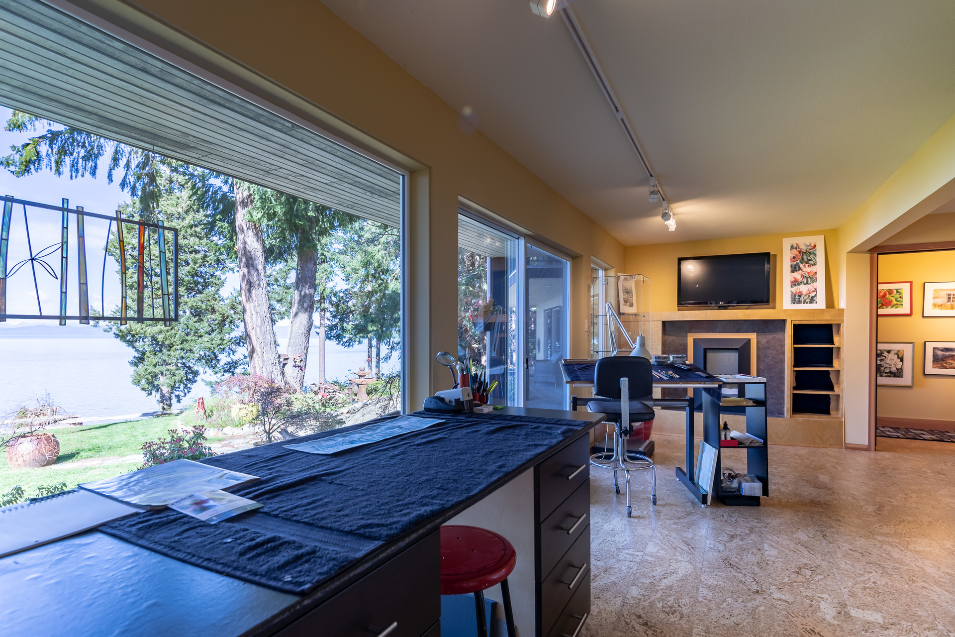 Main Studio/Office at 5101 Island Highway West, Qualicum North, Oceanside Main Studio/Office at 5101 Island Highway West, Qualicum North, Oceanside