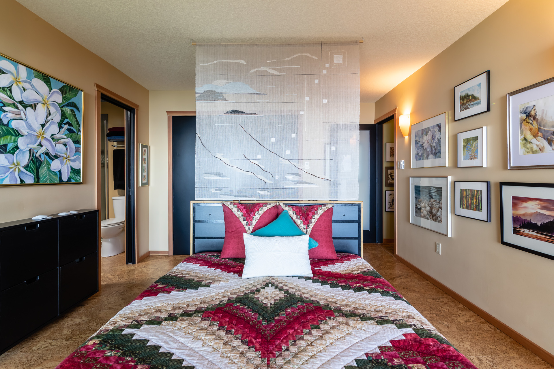 Second Master Suite Bedroom at 5101 Island Highway West, Qualicum North, Oceanside Second Master Suite Bedroom at 5101 Island Highway West, Qualicum North, Oceanside