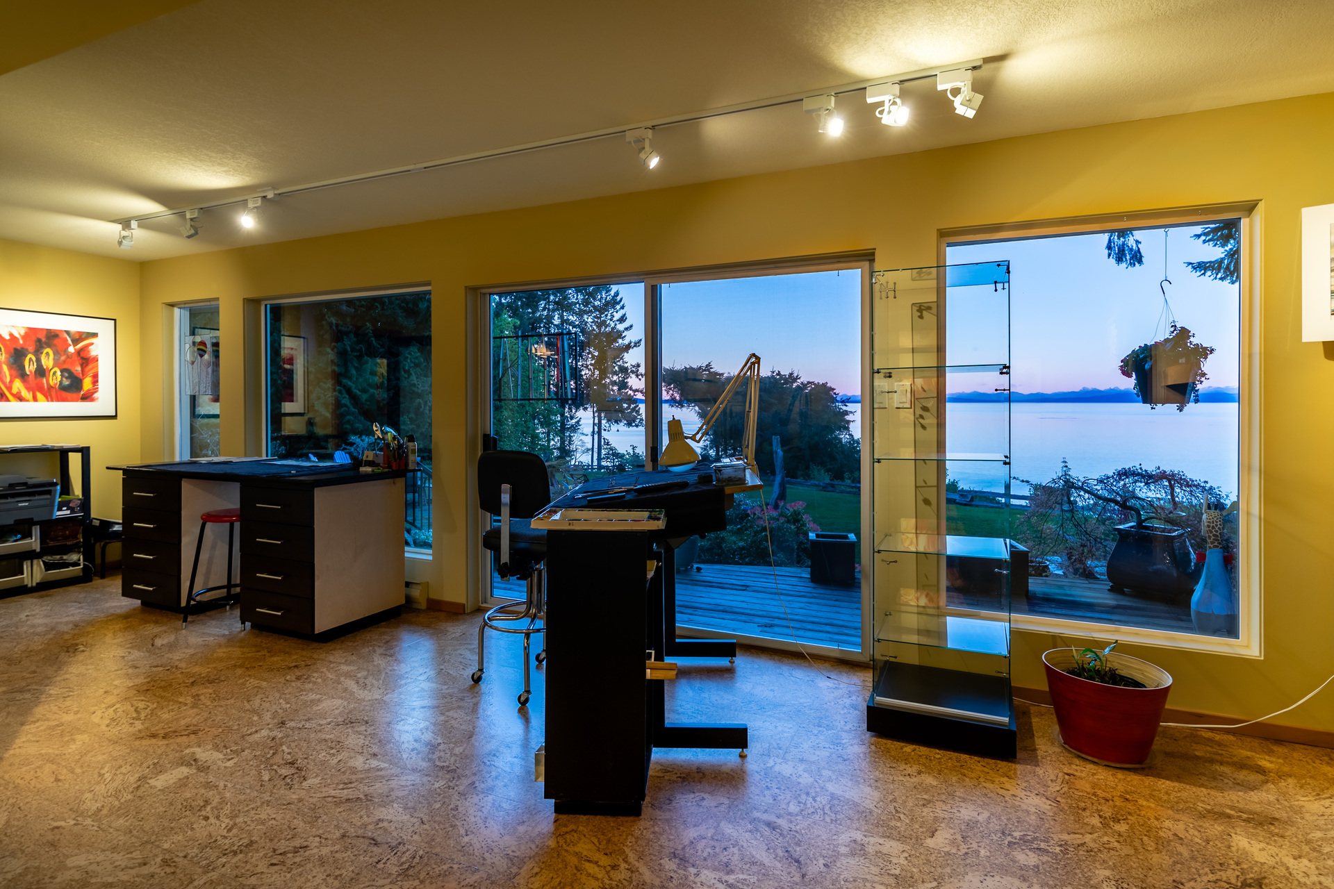 Main Studio/Office at 5101 Island Highway West, Qualicum North, Oceanside Main Studio/Office at 5101 Island Highway West, Qualicum North, Oceanside