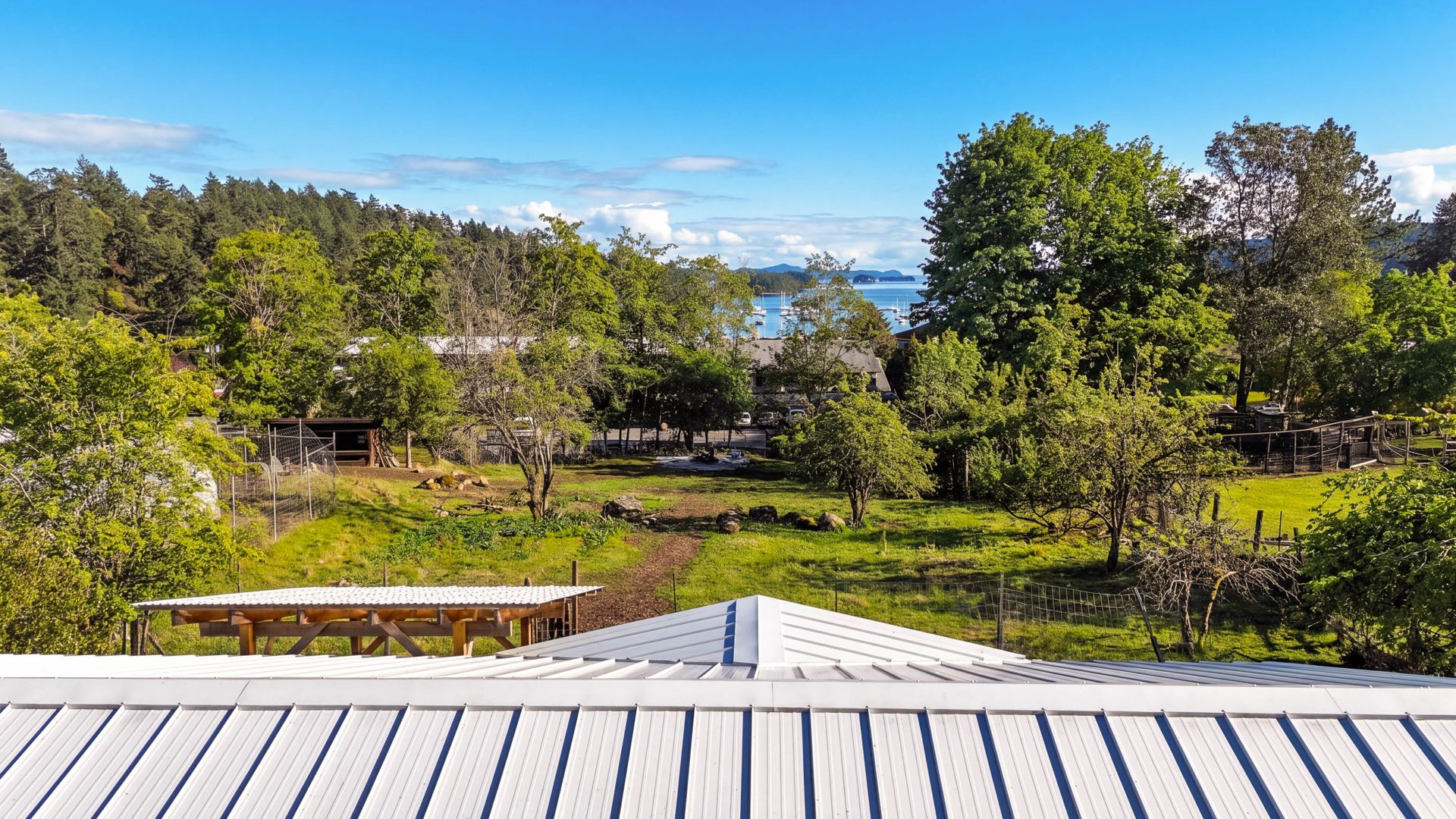 Ocean views from the residence at 265 Lower Ganges Road, Salt Spring, Gulf Islands