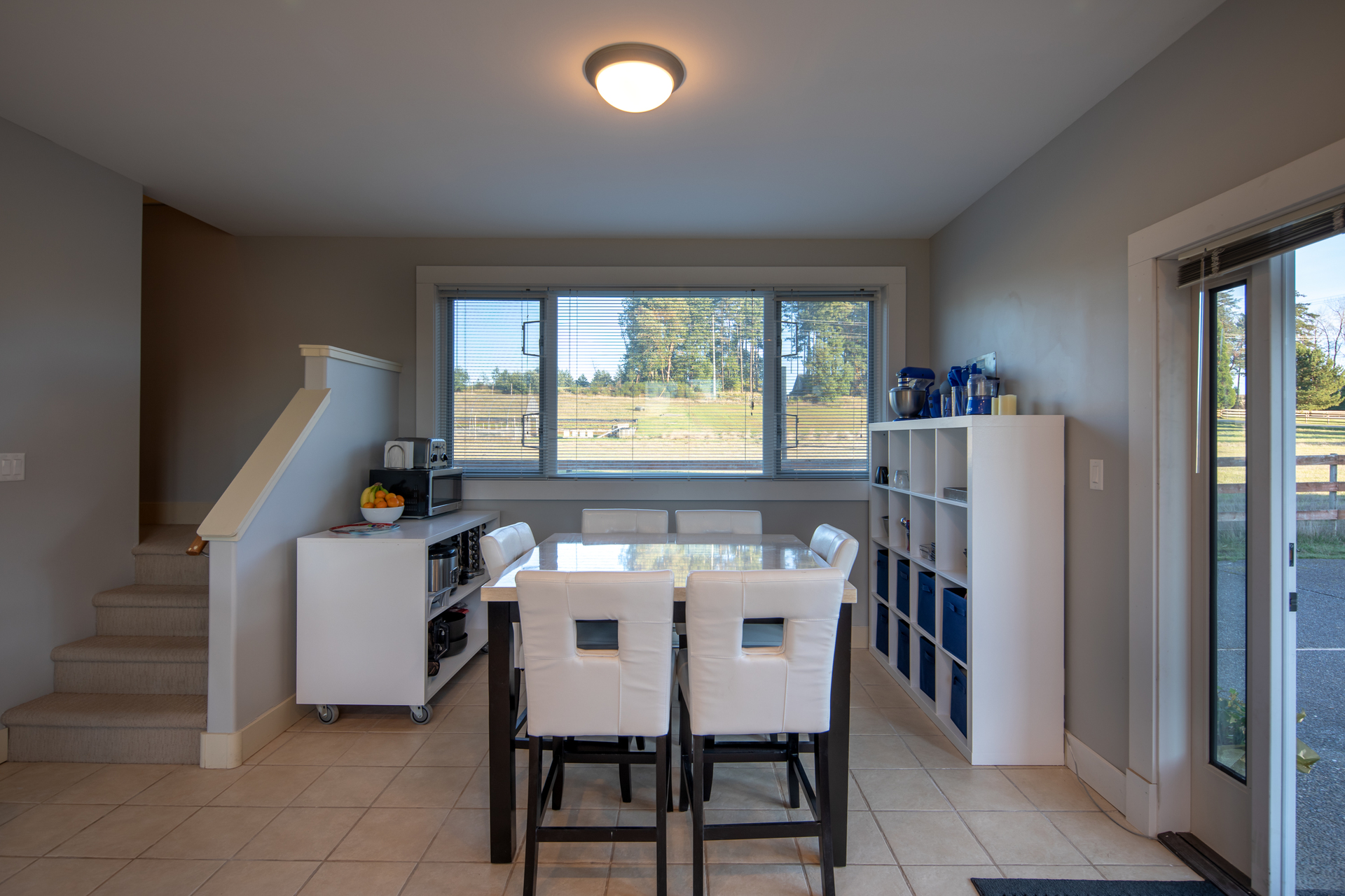 Guest House Dining Room at 1950 Highfield Road, Central Saanich, Victoria Bc