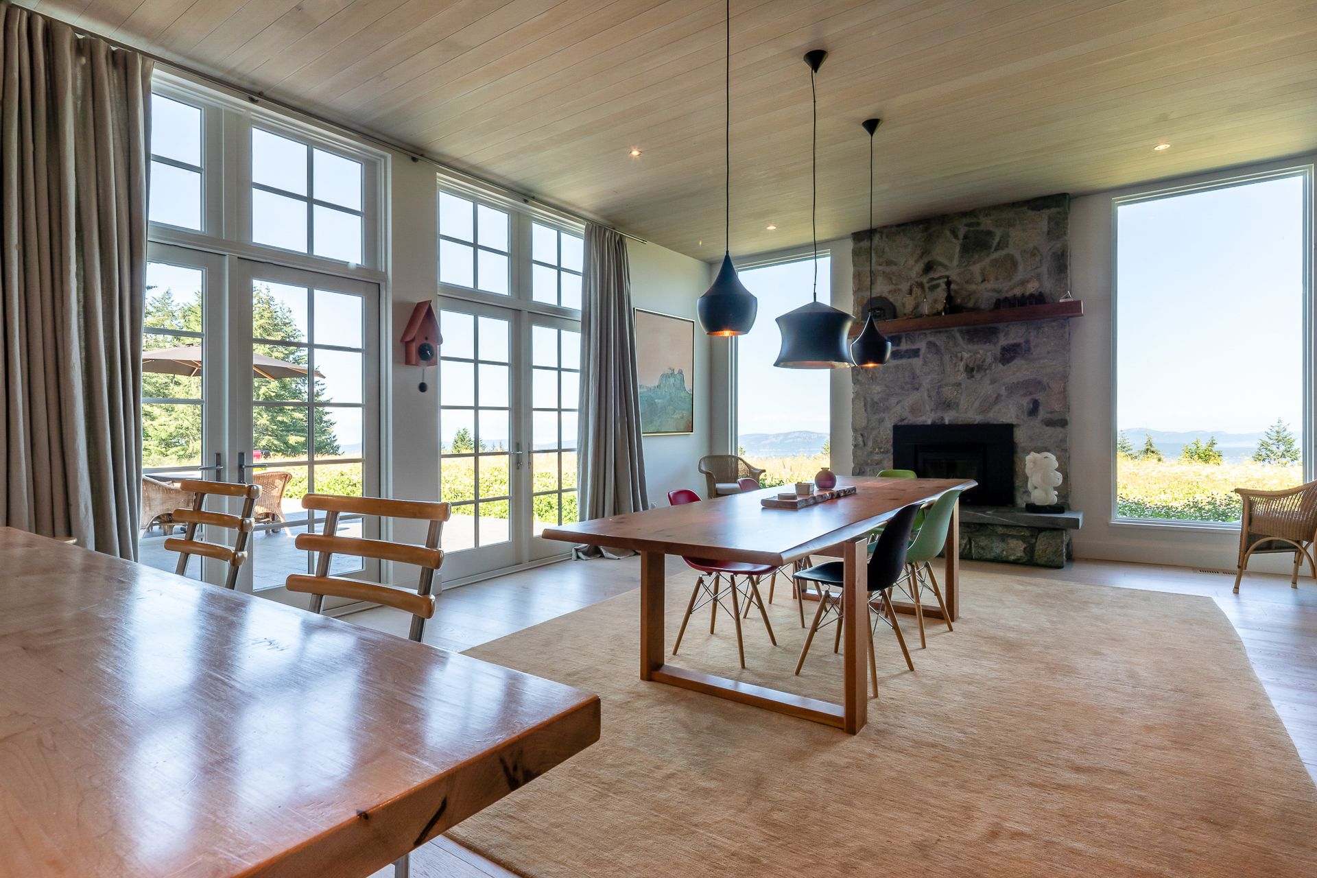 Courtyard walkout at 377 Seymour Heights, Salt Spring, Gulf Islands