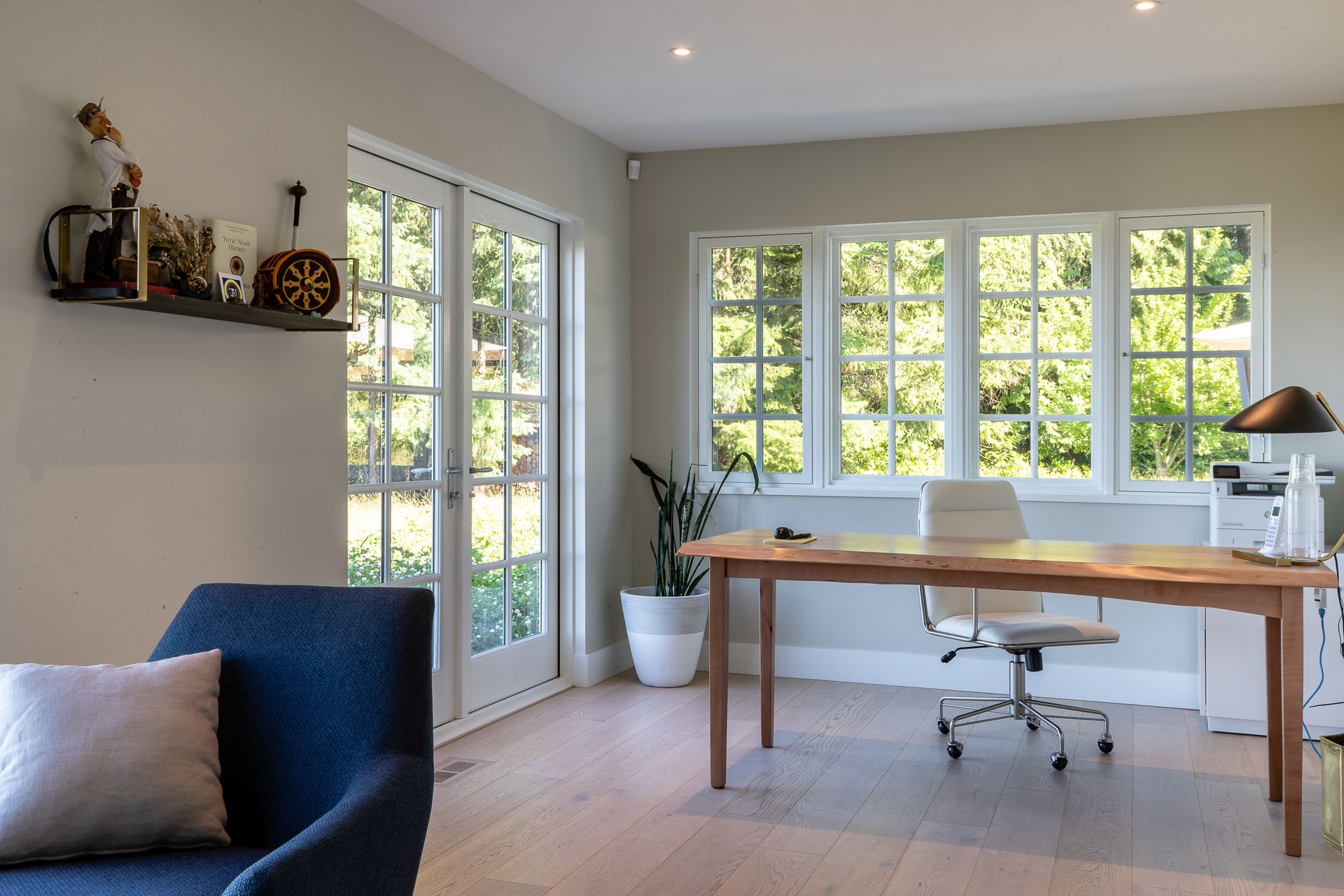 South wing office at 377 Seymour Heights, Salt Spring, Gulf Islands