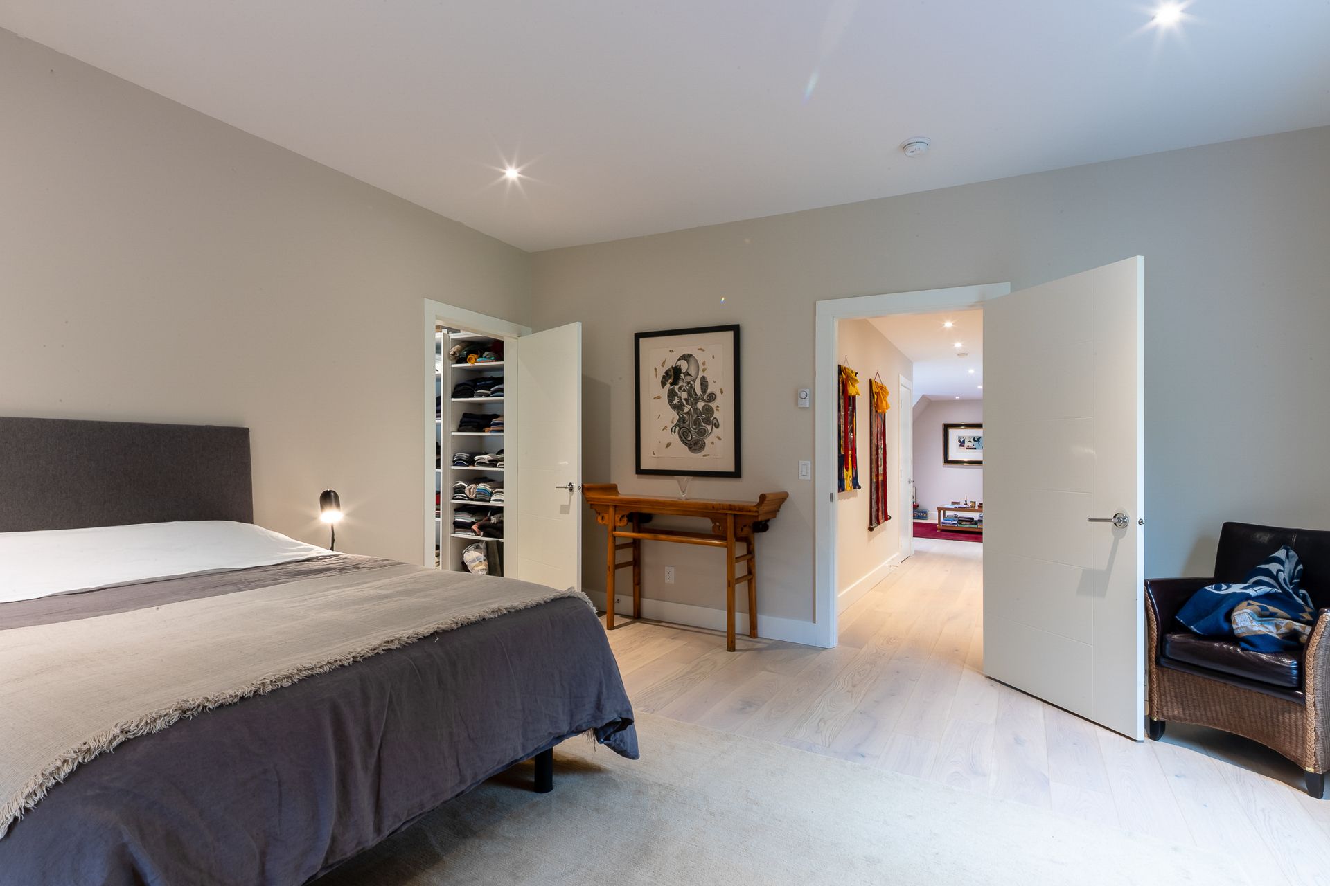Primary Bedroom at 377 Seymour Heights, Salt Spring, Gulf Islands