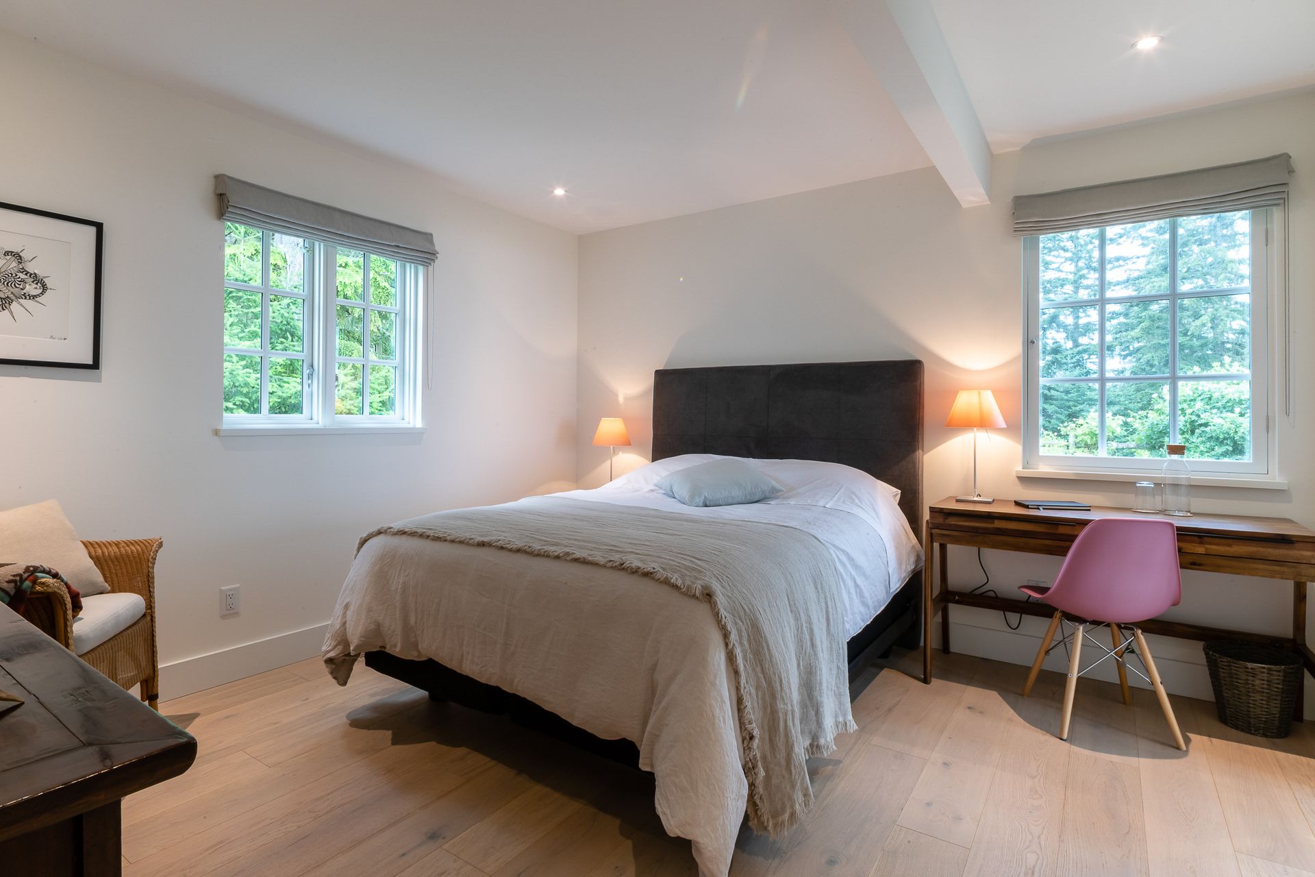 Mercury bedroom at 377 Seymour Heights, Salt Spring, Gulf Islands