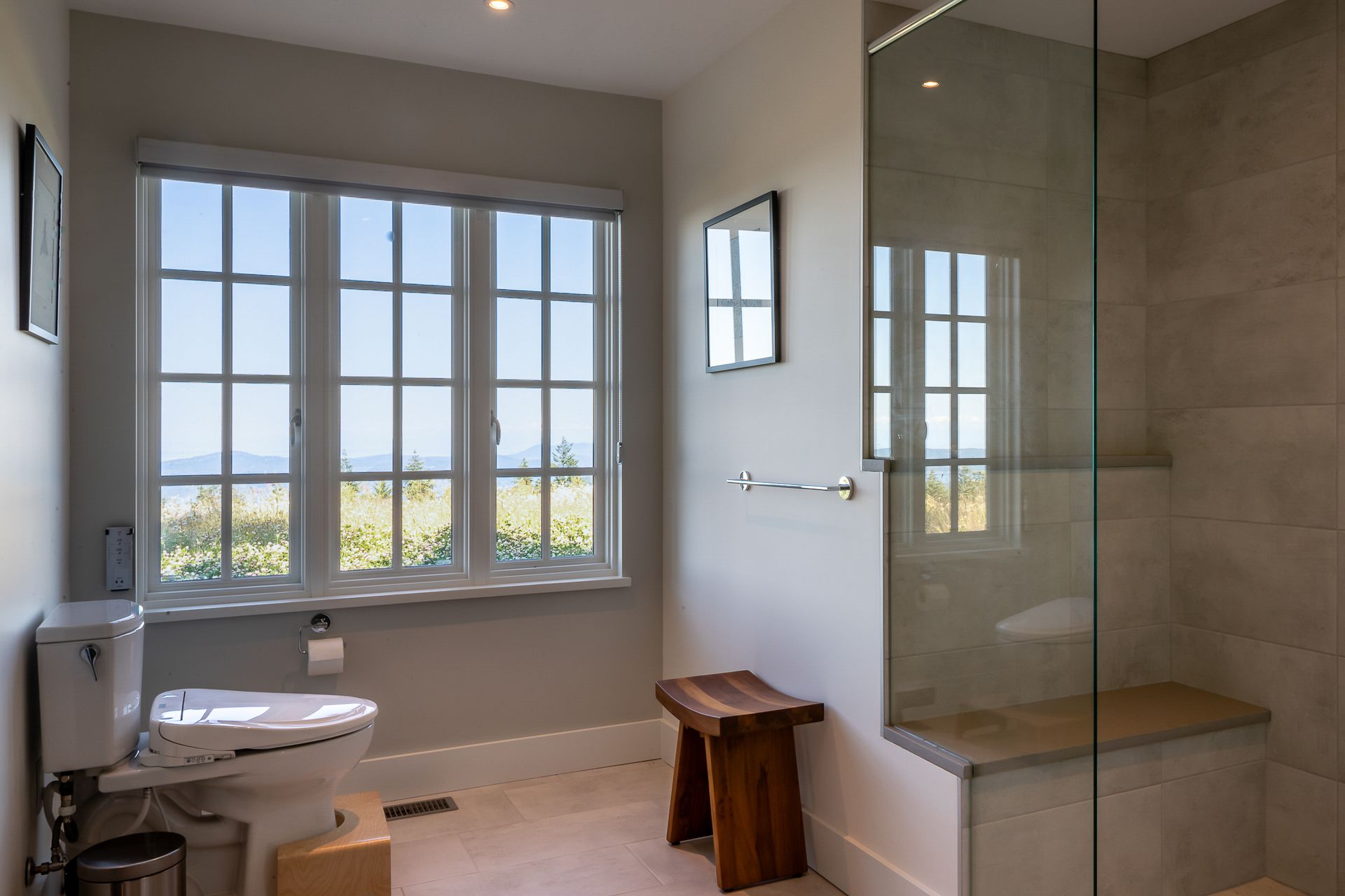 Sun ensuite at 377 Seymour Heights, Salt Spring, Gulf Islands
