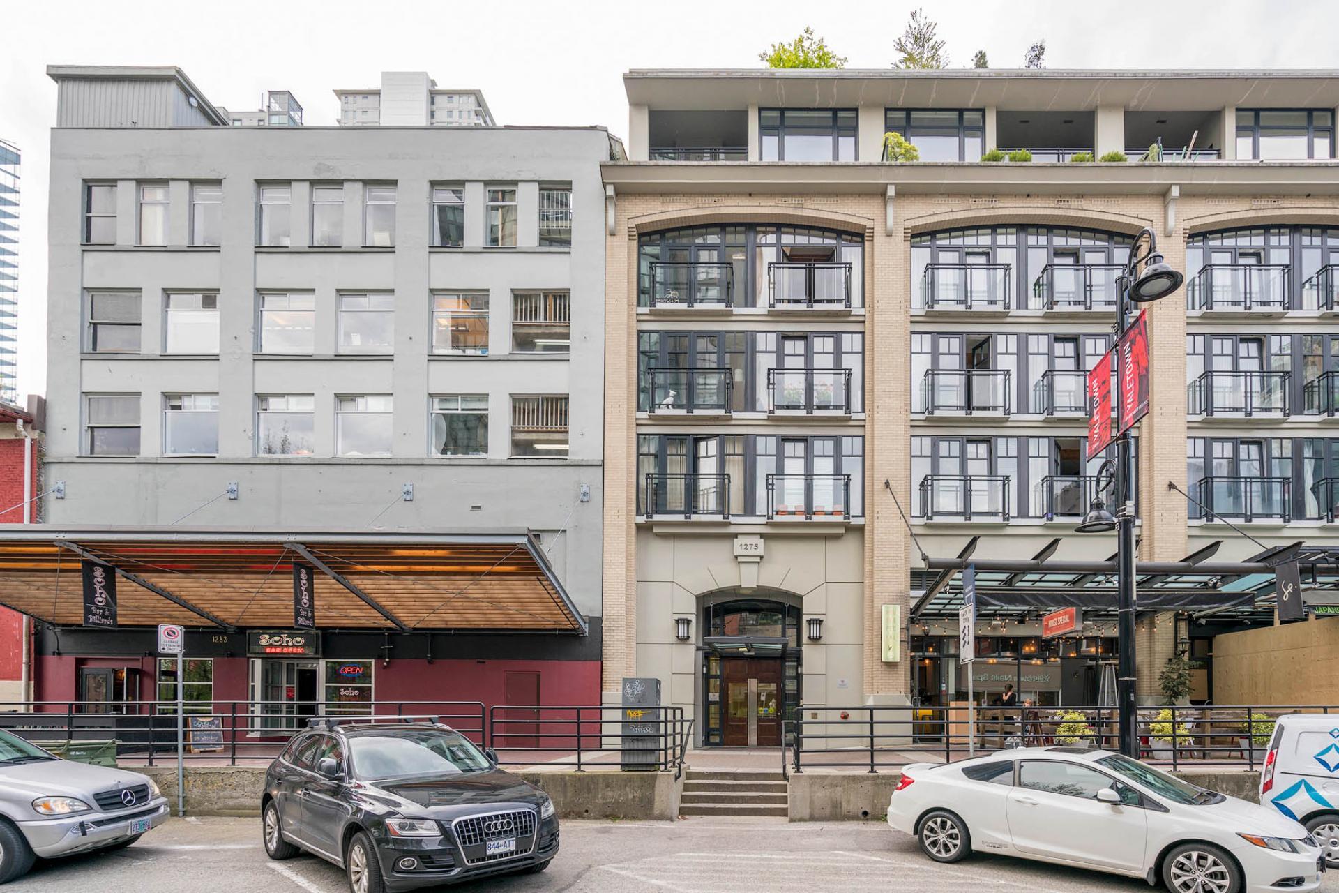209 - 1275 Hamilton Street, Yaletown, Vancouver West 209 - 1275 Hamilton Street, Yaletown, Vancouver West