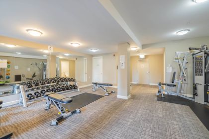gym-1 at 601 - 8538 203a Street, Willoughby Heights, Langley