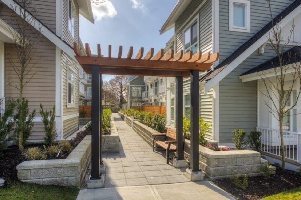 Garden Courtyard Entrances at 222 - 618  Avenue, Coquitlam West, Coquitlam Garden Courtyard Entrances at 222 - 618  Avenue, Coquitlam West, Coquitlam