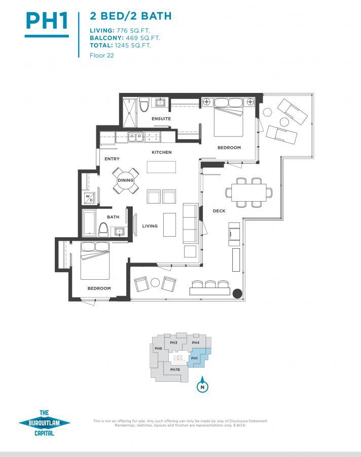 TBC-FP-PH1 at 2205 - 509  Road, Coquitlam West, Coquitlam TBC-FP-PH1 at 2205 - 509  Road, Coquitlam West, Coquitlam