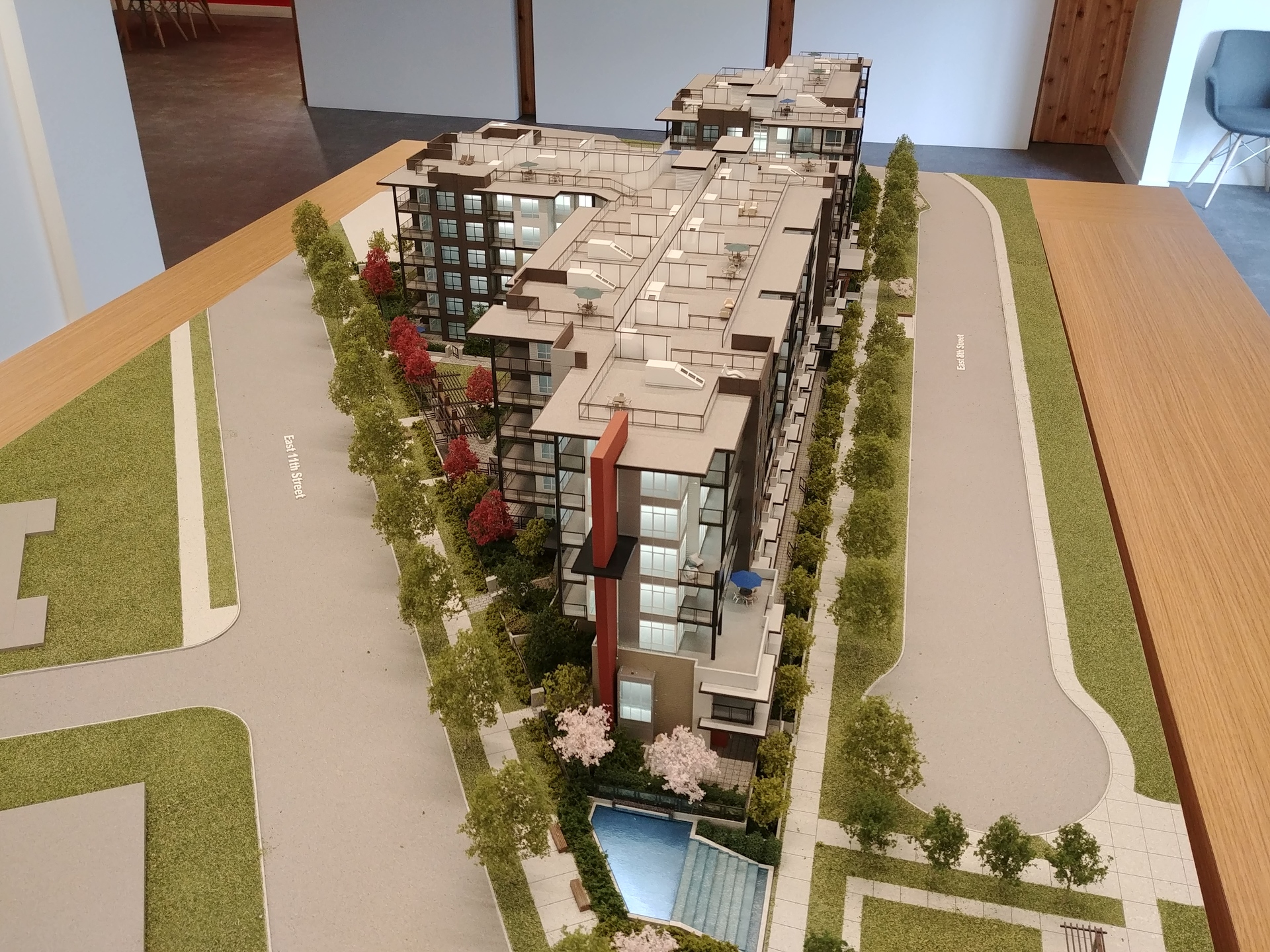 crest-building-model-from-lonsdale at 150 East 8th Street, Lower Lonsdale, North Vancouver crest-building-model-from-lonsdale at 150 East 8th Street, Lower Lonsdale, North Vancouver