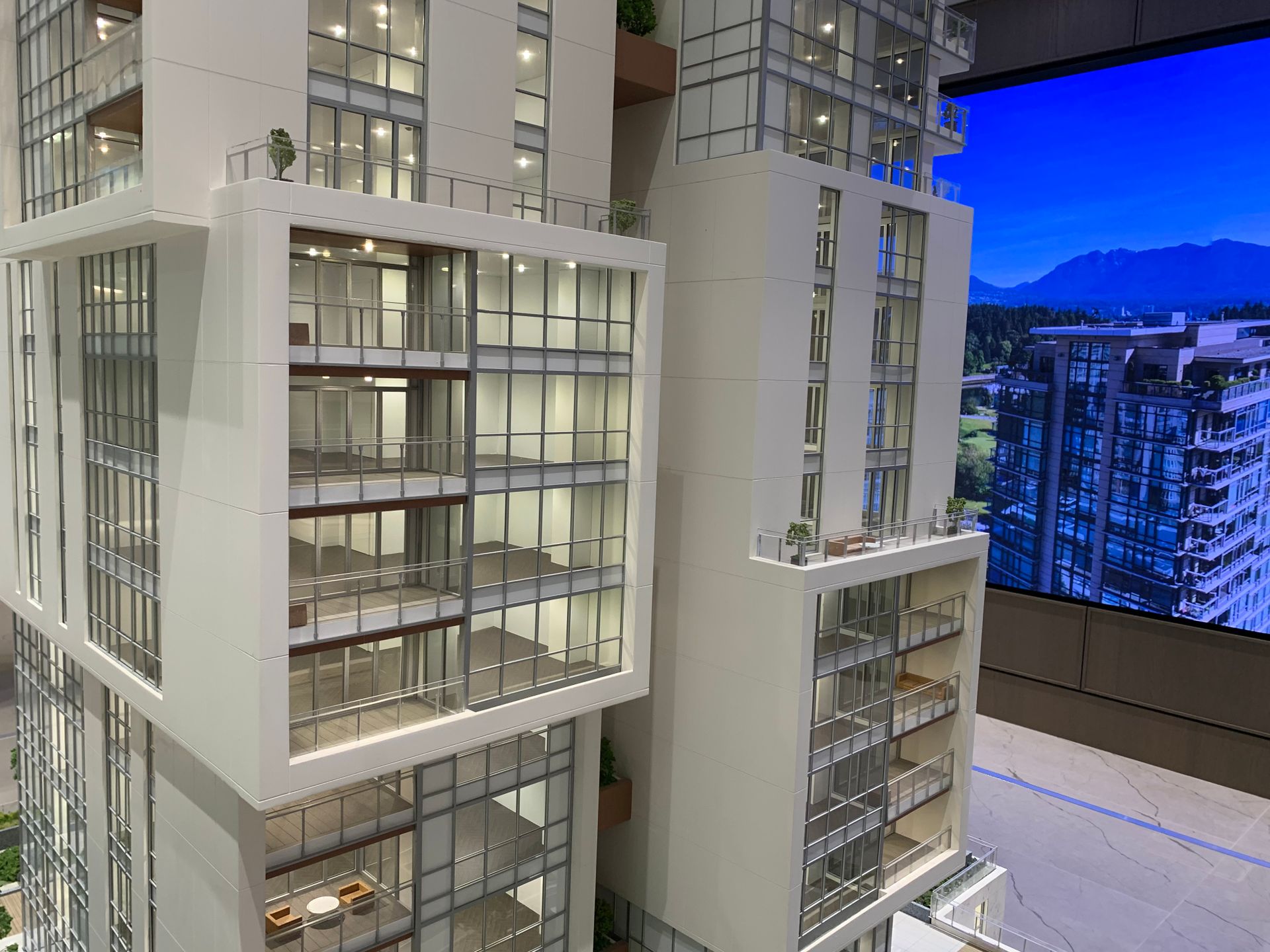 1818 building model at 1818 Alberni Street, Coal Harbour, Vancouver West 1818 building model at 1818 Alberni Street, Coal Harbour, Vancouver West