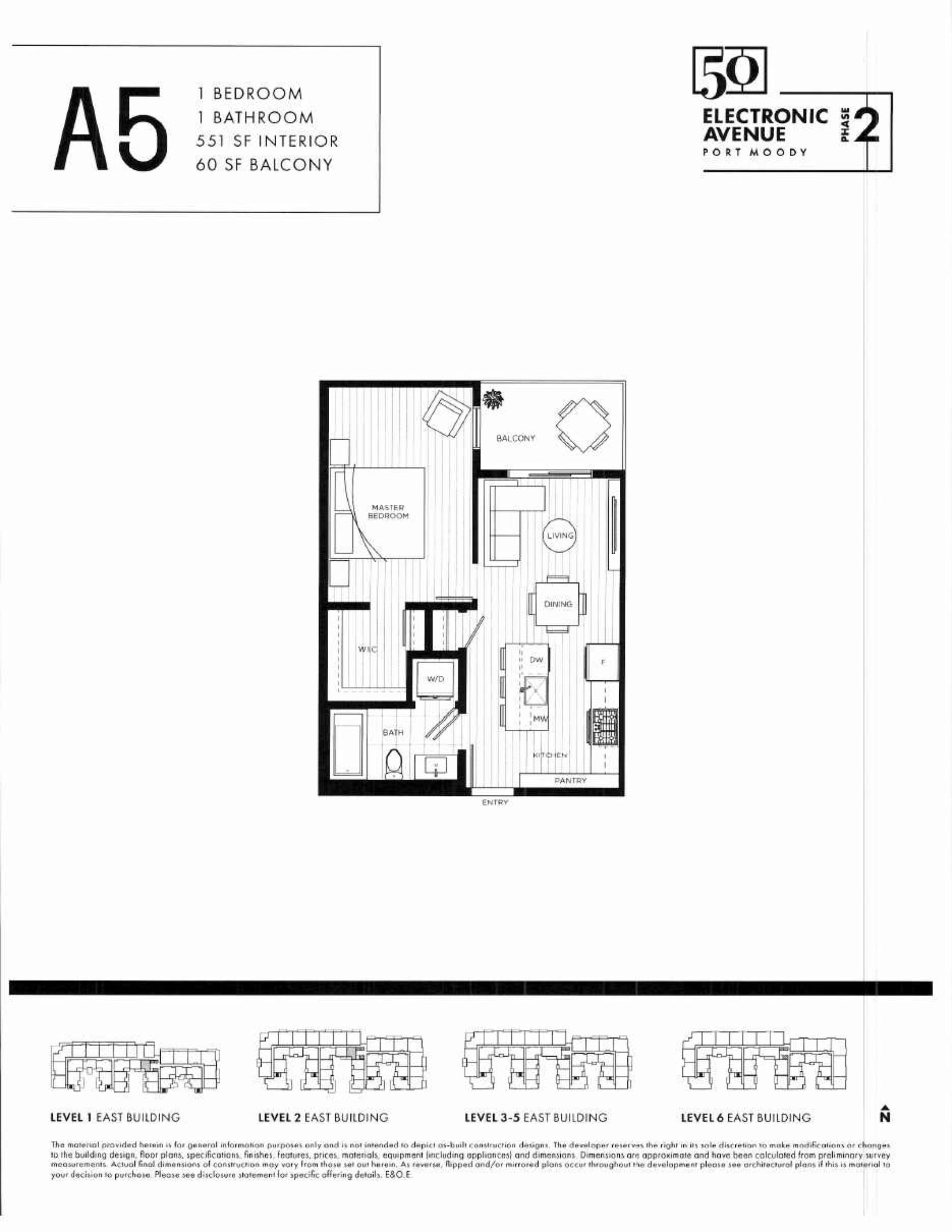 50 Electronic Phase 2 One Bedroom A5 at 3131 Murray Street, Port Moody Centre, Port Moody 50 Electronic Phase 2 One Bedroom A5 at 3131 Murray Street, Port Moody Centre, Port Moody