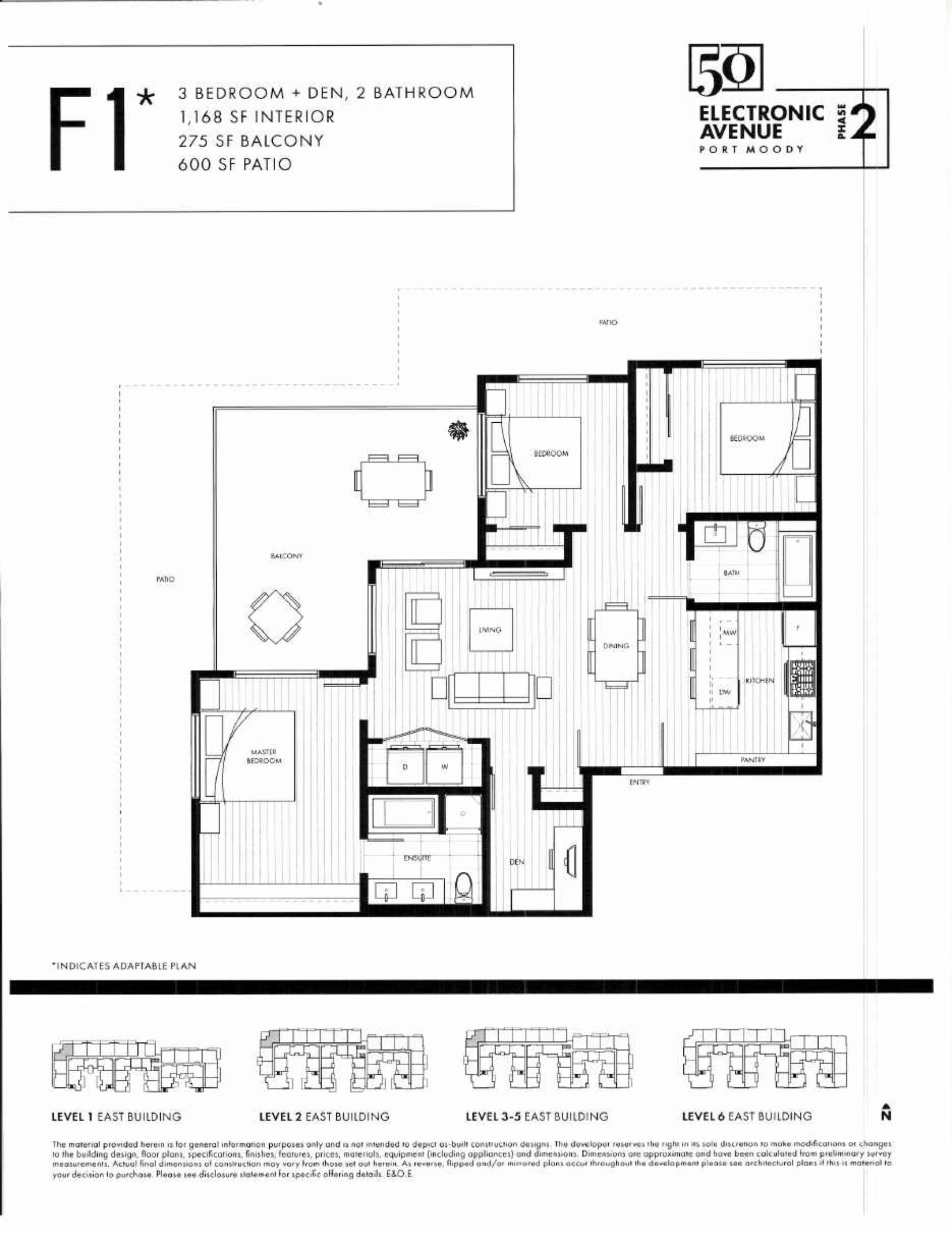 50 Electronic Phase 2 Three Bedroom and Den F1 at 3131 Murray Street, Port Moody Centre, Port Moody 50 Electronic Phase 2 Three Bedroom and Den F1 at 3131 Murray Street, Port Moody Centre, Port Moody