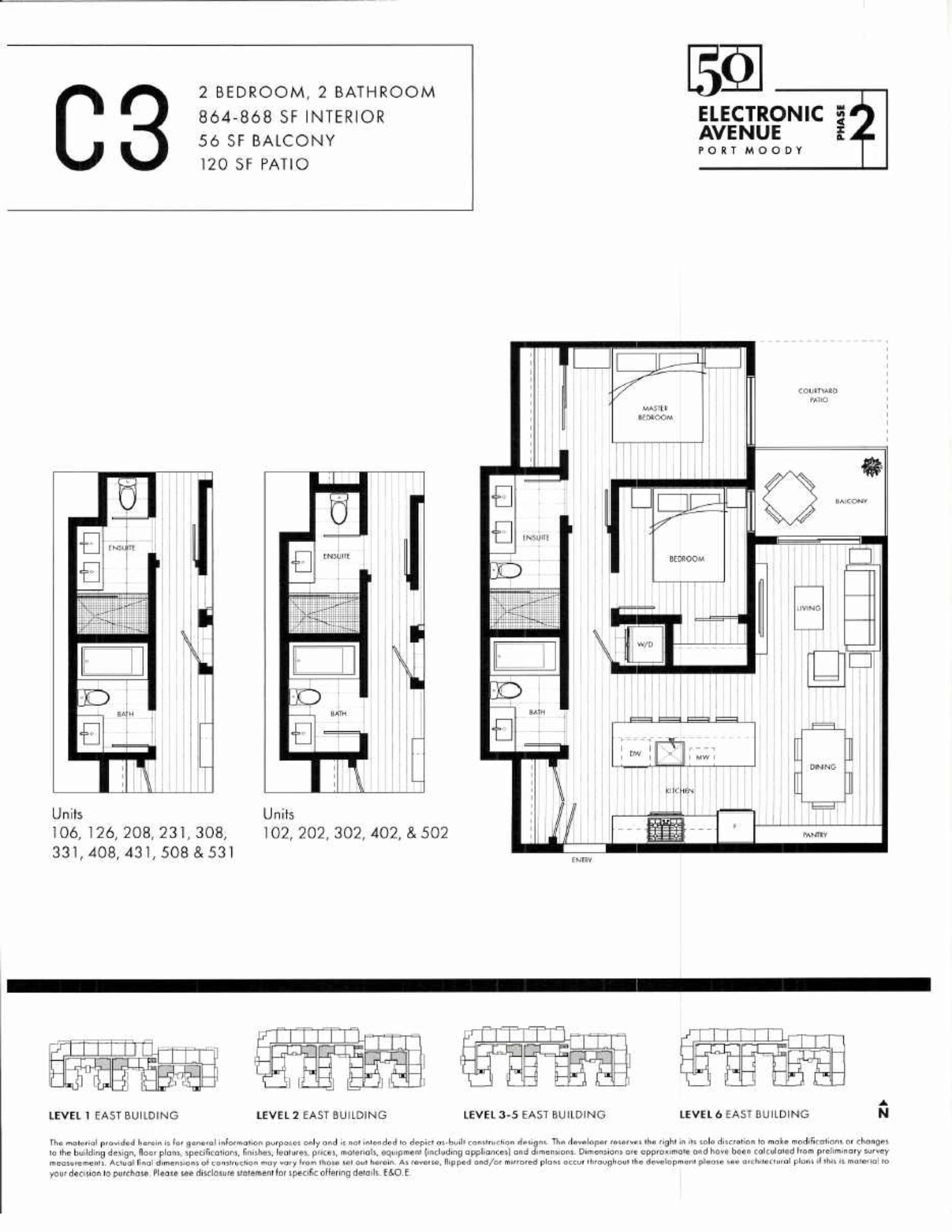 50 Electronic Phase 2 Two Bedroom C3 at 3131 Murray Street, Port Moody Centre, Port Moody 50 Electronic Phase 2 Two Bedroom C3 at 3131 Murray Street, Port Moody Centre, Port Moody