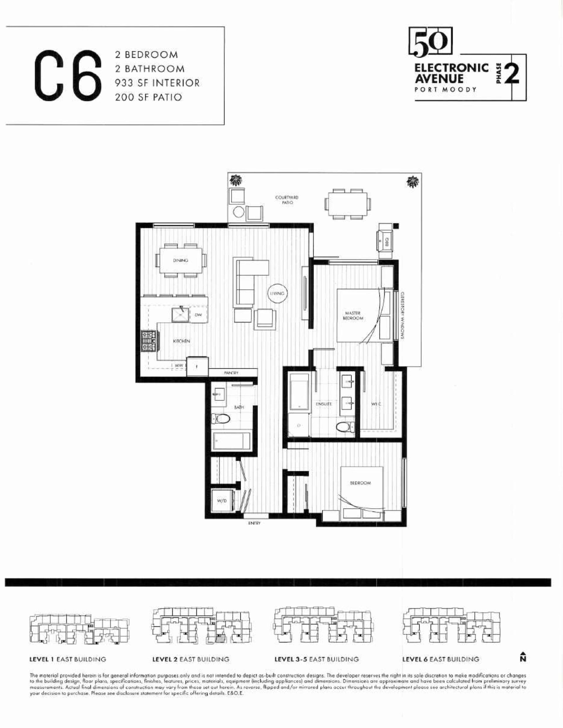 50 Electronic Phase 2 Two Bedroom C6 at 3131 Murray Street, Port Moody Centre, Port Moody 50 Electronic Phase 2 Two Bedroom C6 at 3131 Murray Street, Port Moody Centre, Port Moody