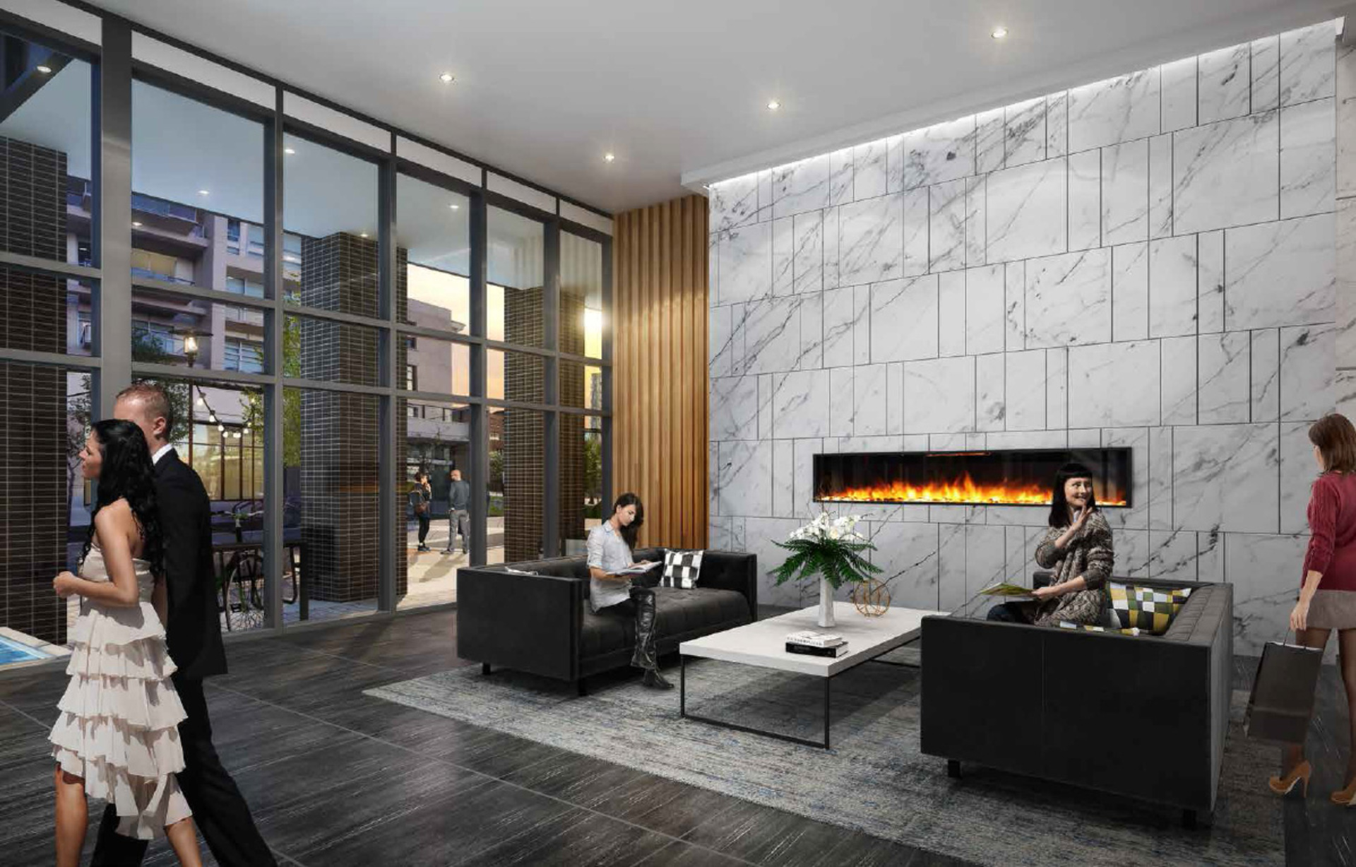 hudson-place-one-lobby at 777 Herald Street, Downtown and Harris Green, Victoria hudson-place-one-lobby at 777 Herald Street, Downtown and Harris Green, Victoria