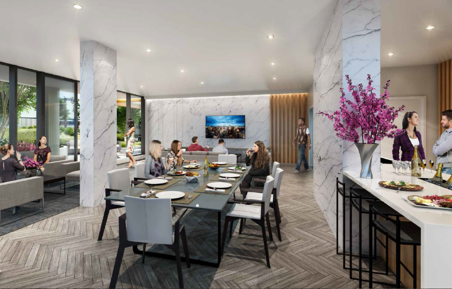 hudson-place-one-party-room at 777 Herald Street, Downtown and Harris Green, Victoria hudson-place-one-party-room at 777 Herald Street, Downtown and Harris Green, Victoria
