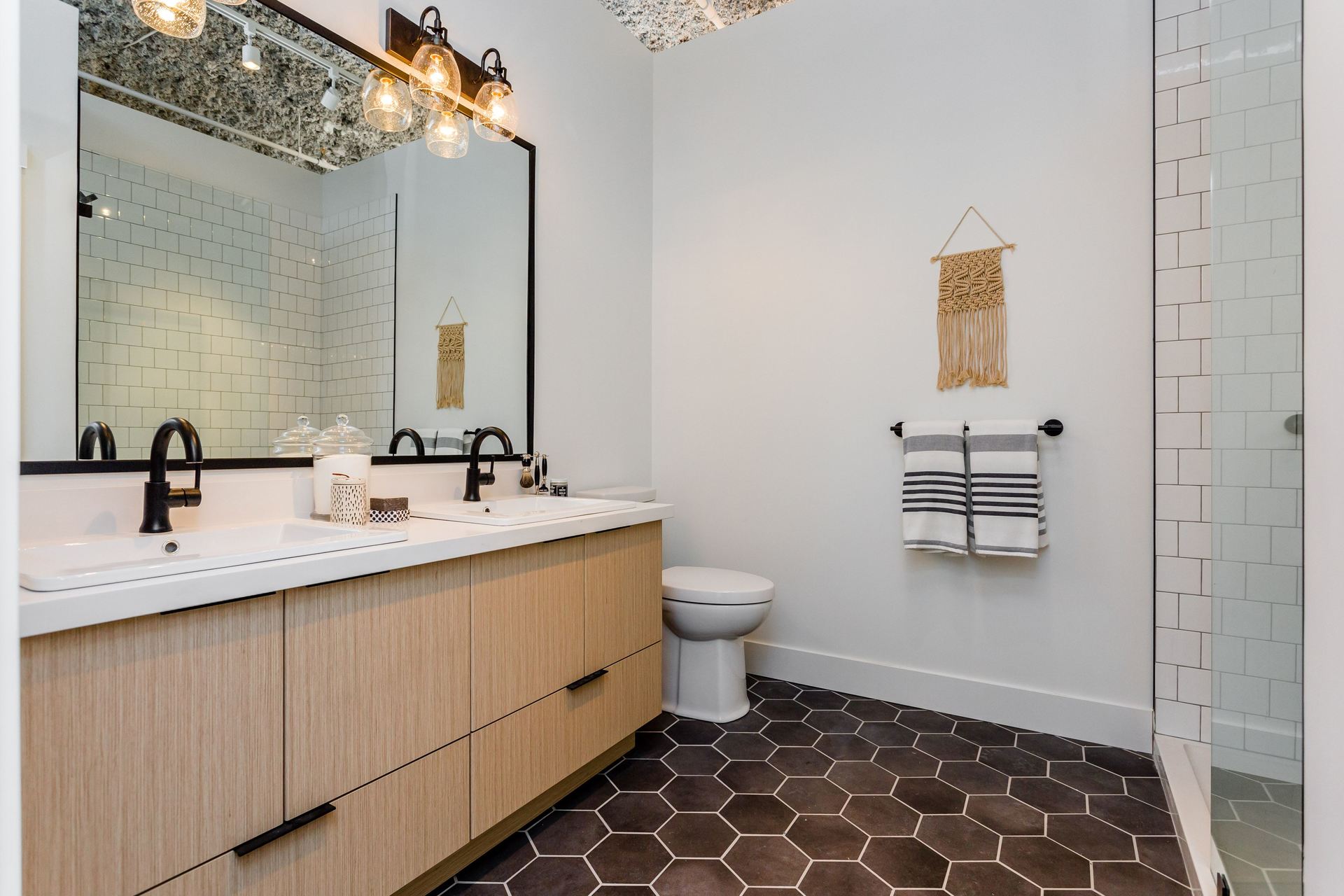 Hudson and Singer Bathroom at 7846 208 Street, Willoughby Heights, Langley Hudson and Singer Bathroom at 7846 208 Street, Willoughby Heights, Langley