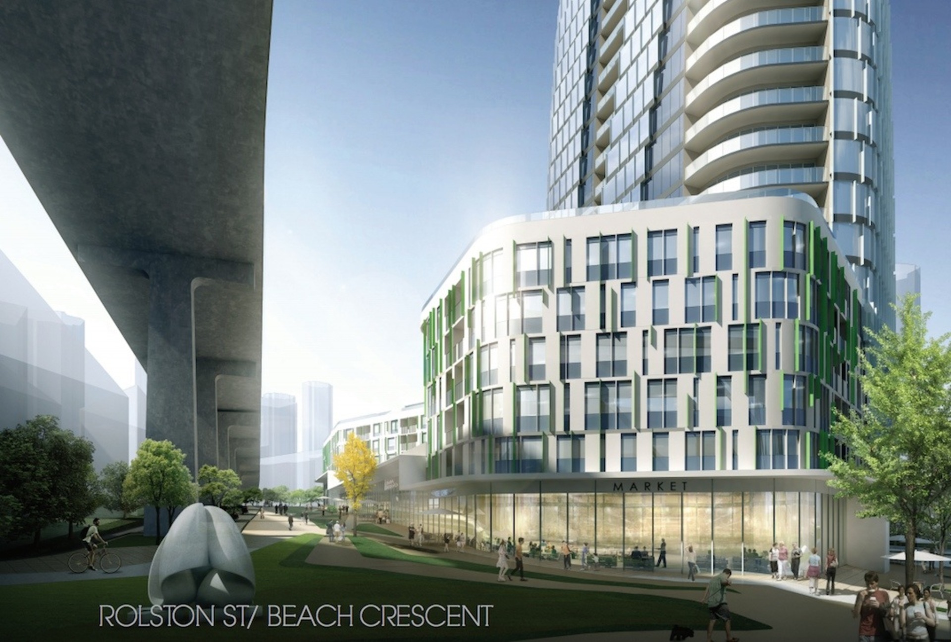 601 Beach Cres Podium facing Granville Bridge at 601 Beach Crescent, Downtown VW, Vancouver West 601 Beach Cres Podium facing Granville Bridge at 601 Beach Crescent, Downtown VW, Vancouver West
