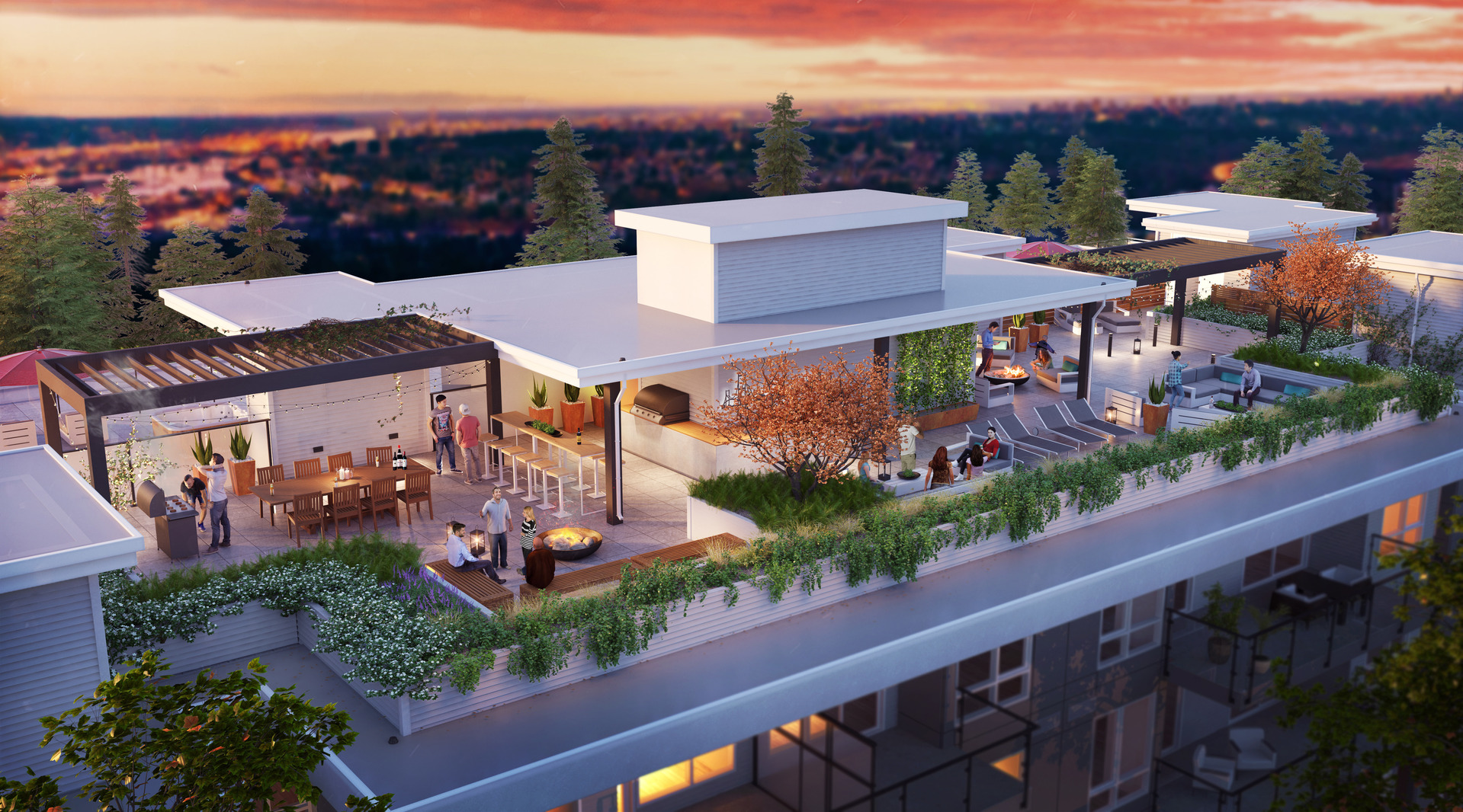 duet-rooftop-terrace at 707 Como Lake Avenue, Coquitlam West, Coquitlam duet-rooftop-terrace at 707 Como Lake Avenue, Coquitlam West, Coquitlam