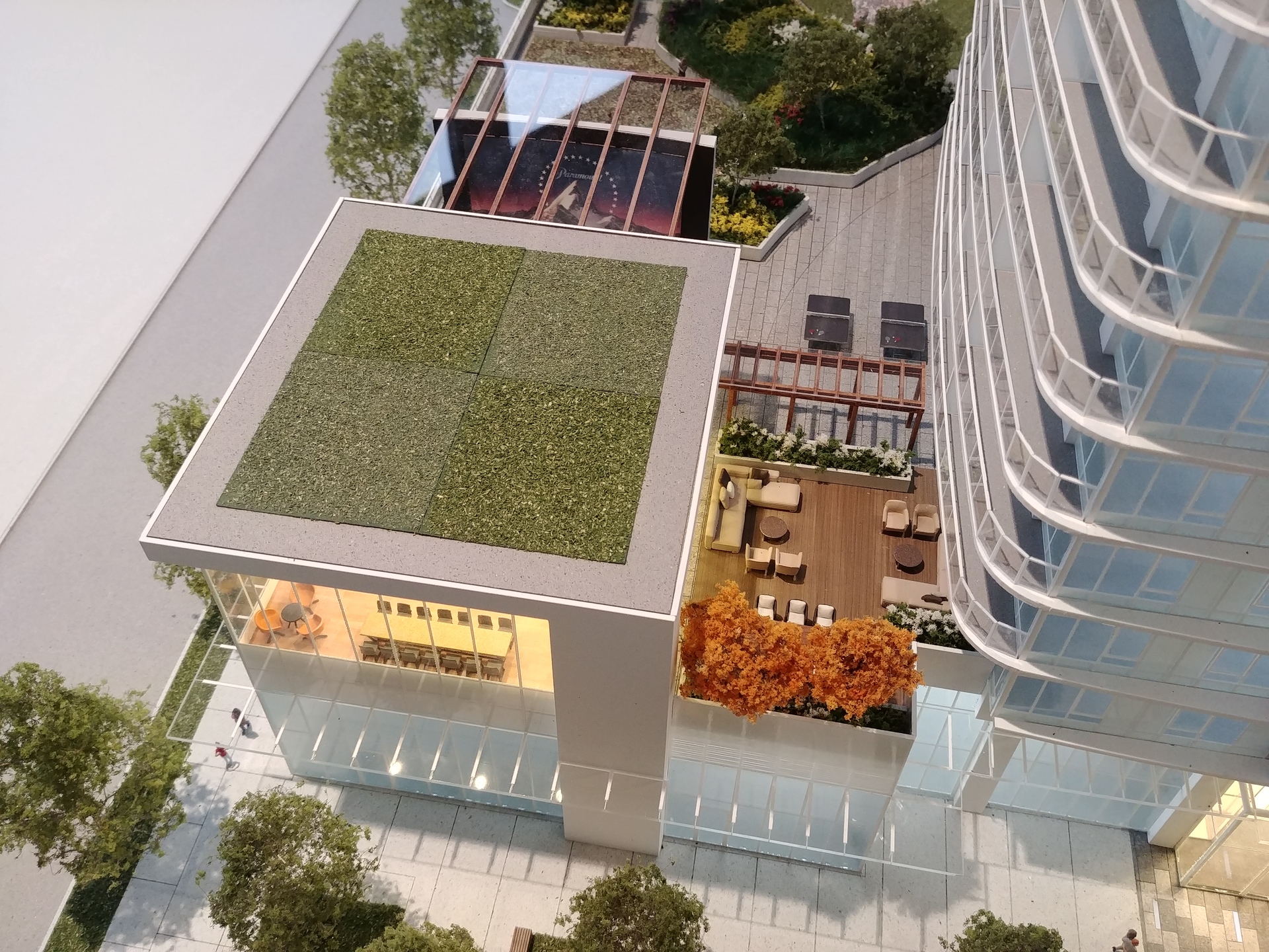 georgetown-one-amenity-with-outdoor-theatre-and-patio at 13645 102 Avenue, Surrey Central (Central City), North Surrey georgetown-one-amenity-with-outdoor-theatre-and-patio at 13645 102 Avenue, Surrey Central (Central City), North Surrey