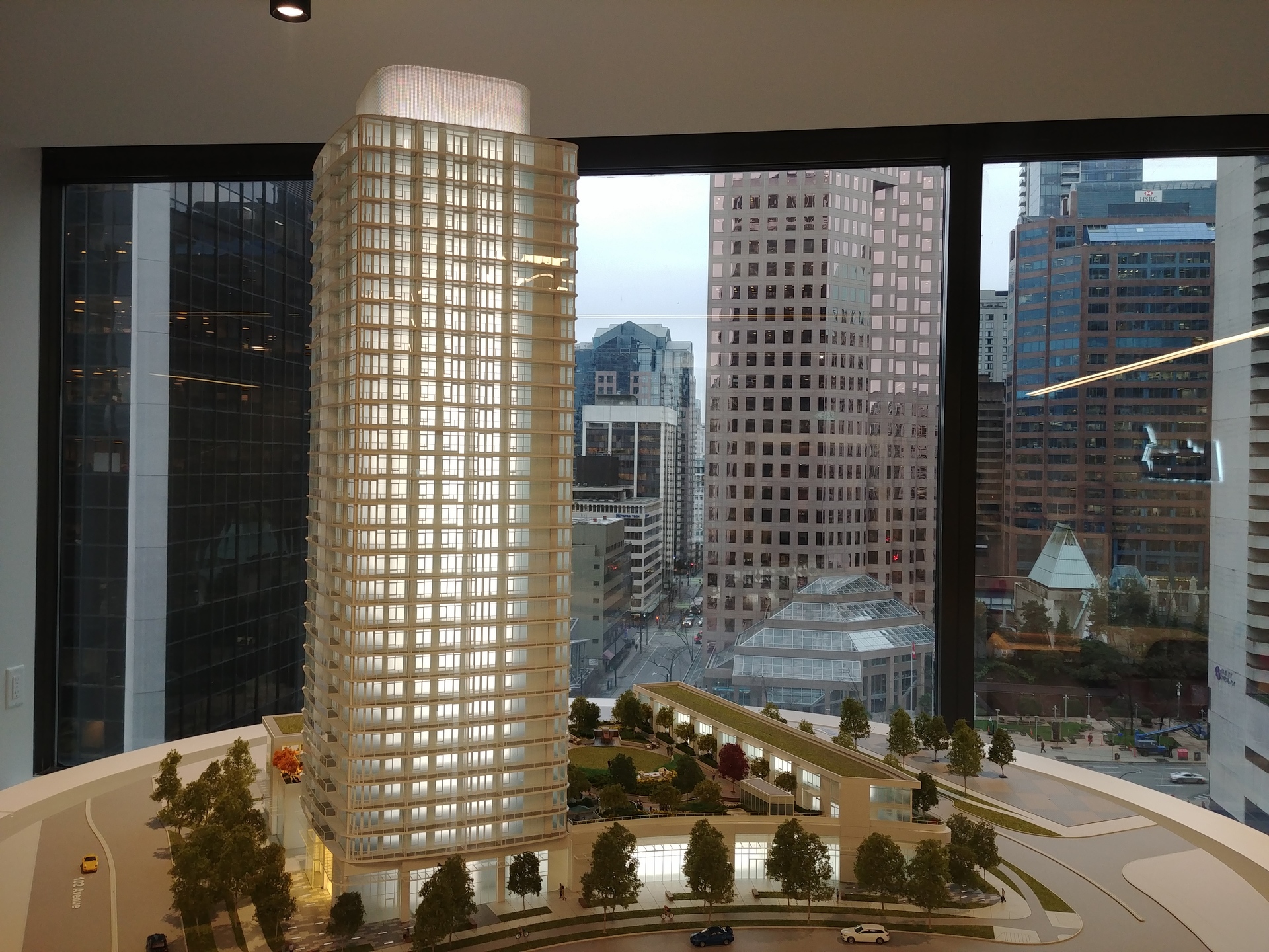 georgetown-one-model-eastern-facade at 13645 102 Avenue, Surrey Central (Central City), North Surrey georgetown-one-model-eastern-facade at 13645 102 Avenue, Surrey Central (Central City), North Surrey