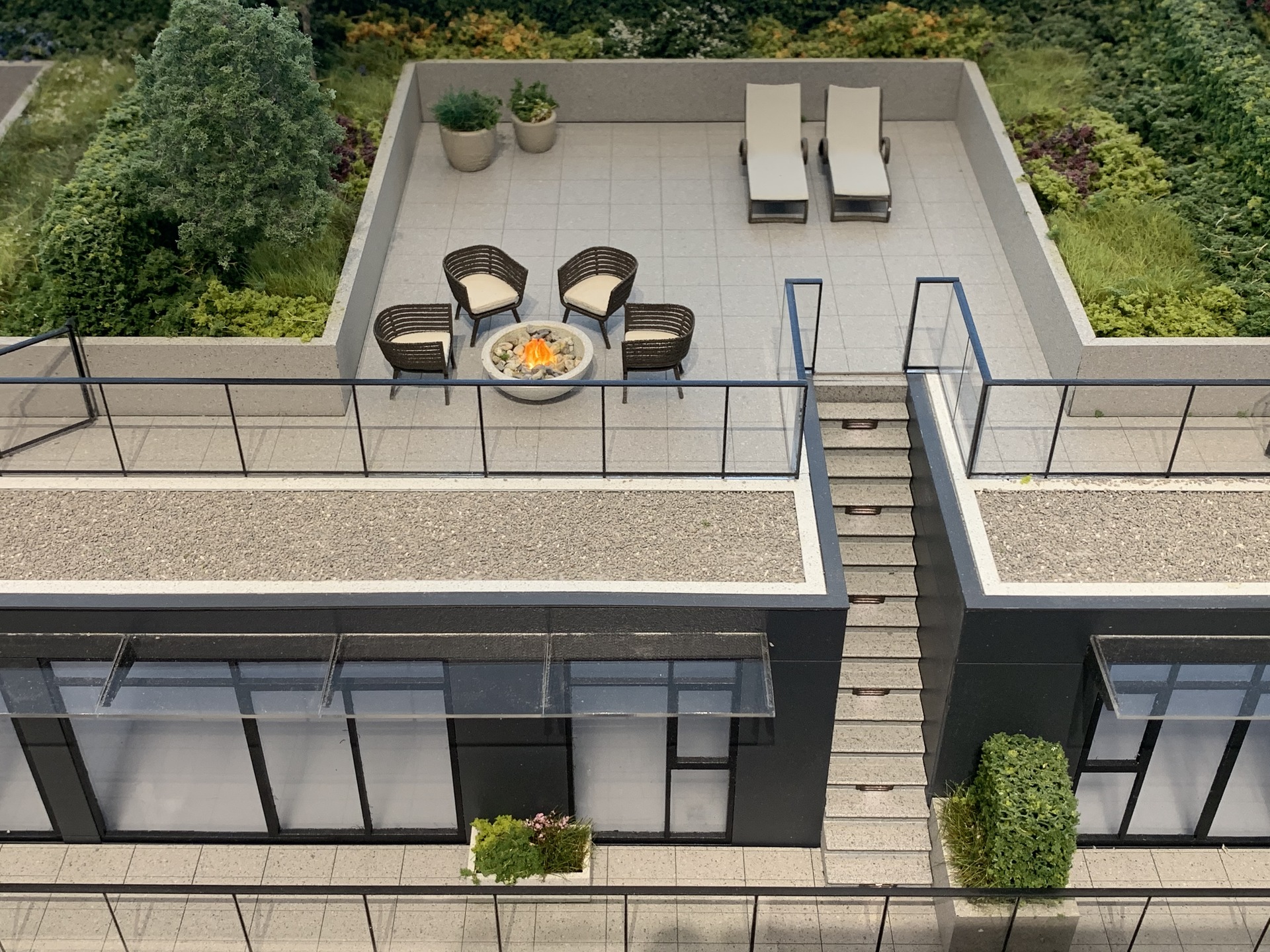 Legacy private outdoor space showing outdoor staircase at 4464 Dunbar Street, Dunbar, Vancouver West Legacy private outdoor space showing outdoor staircase at 4464 Dunbar Street, Dunbar, Vancouver West