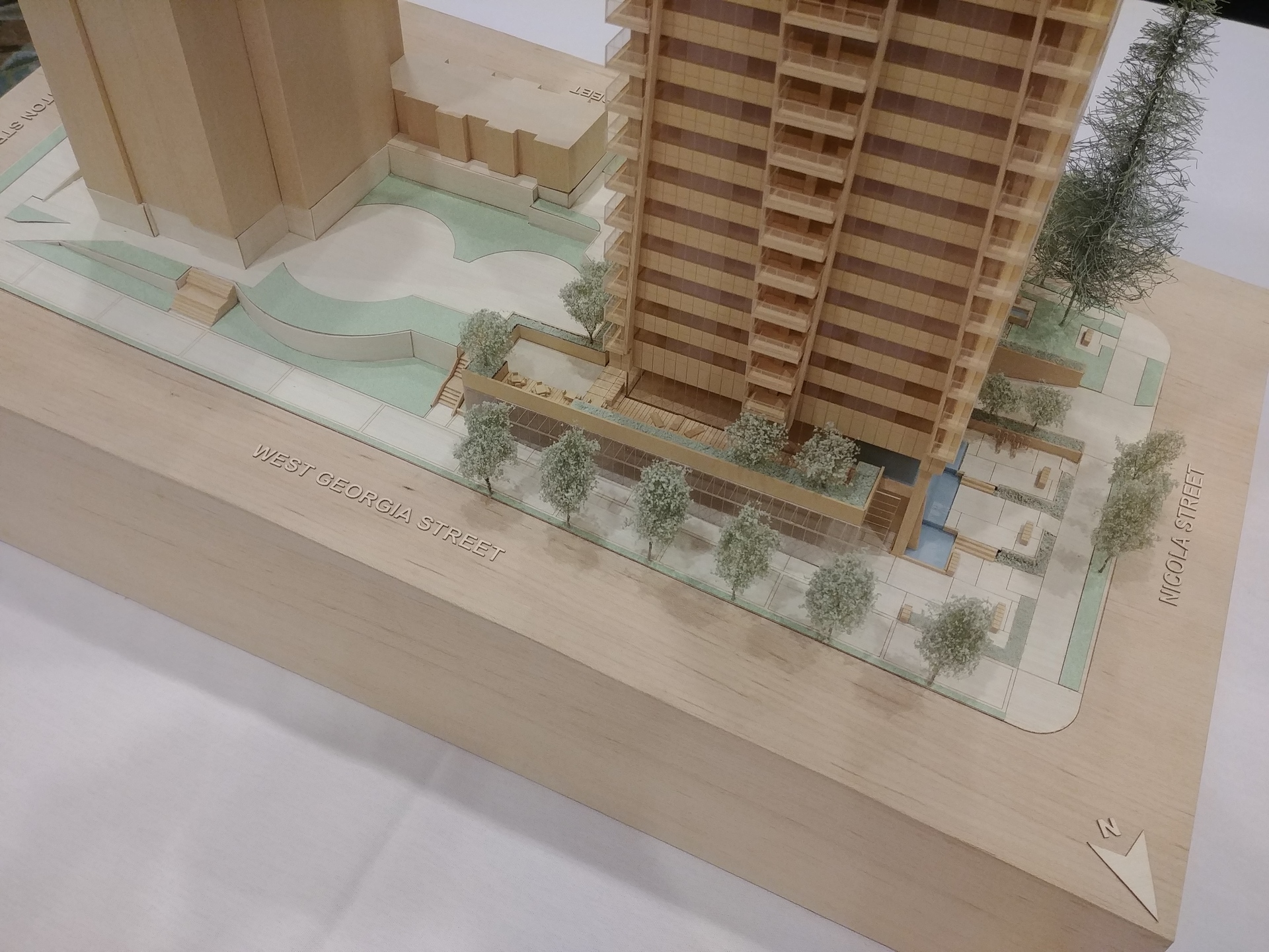 1450-Georgia-building-model-1 at 1450 W Georgia Street, Coal Harbour, Vancouver West 1450-Georgia-building-model-1 at 1450 W Georgia Street, Coal Harbour, Vancouver West