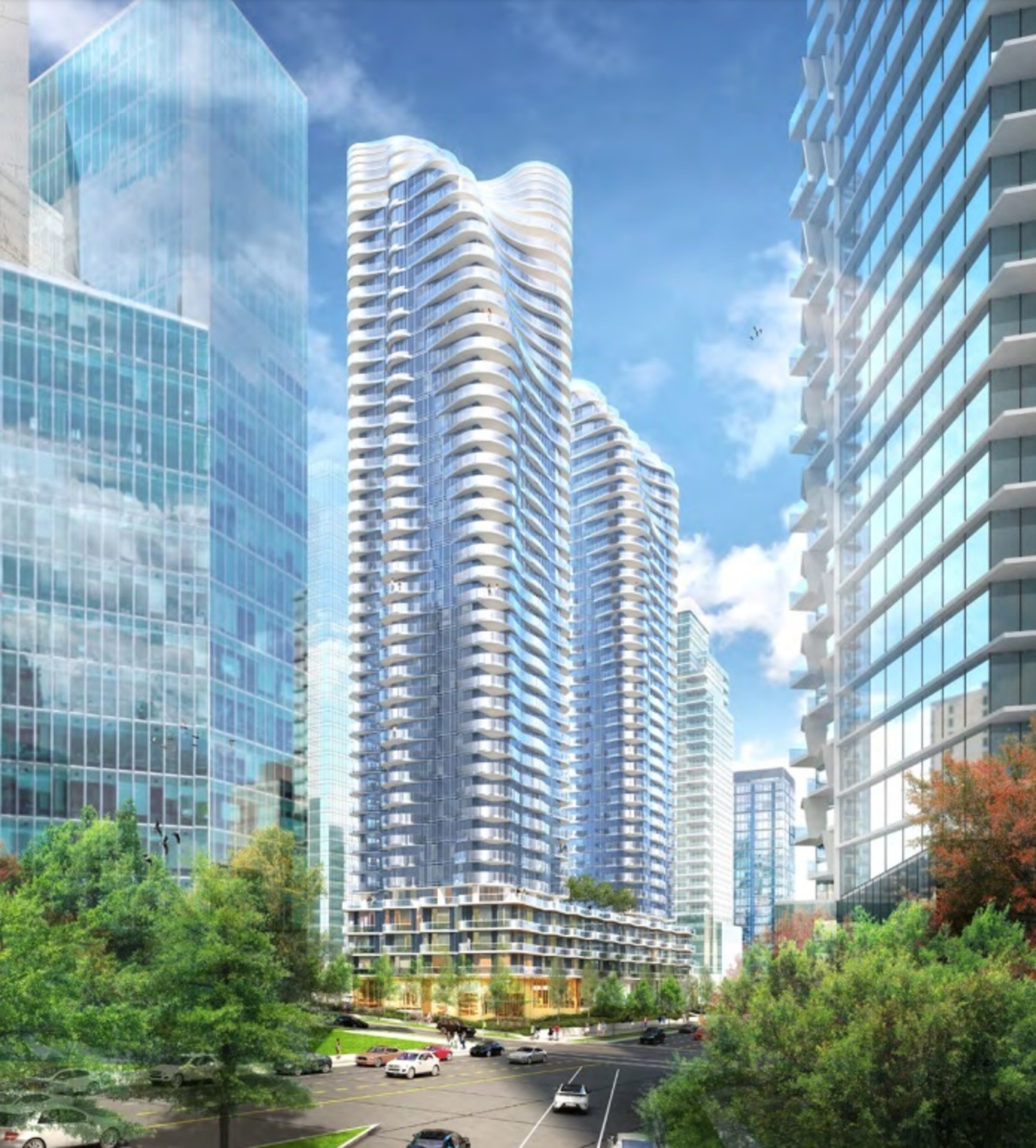 1608-west-georgia_artists-rendering-from-pender-street at 1608-1616 W Georgia Street, Coal Harbour, Vancouver West 1608-west-georgia_artists-rendering-from-pender-street at 1608-1616 W Georgia Street, Coal Harbour, Vancouver West