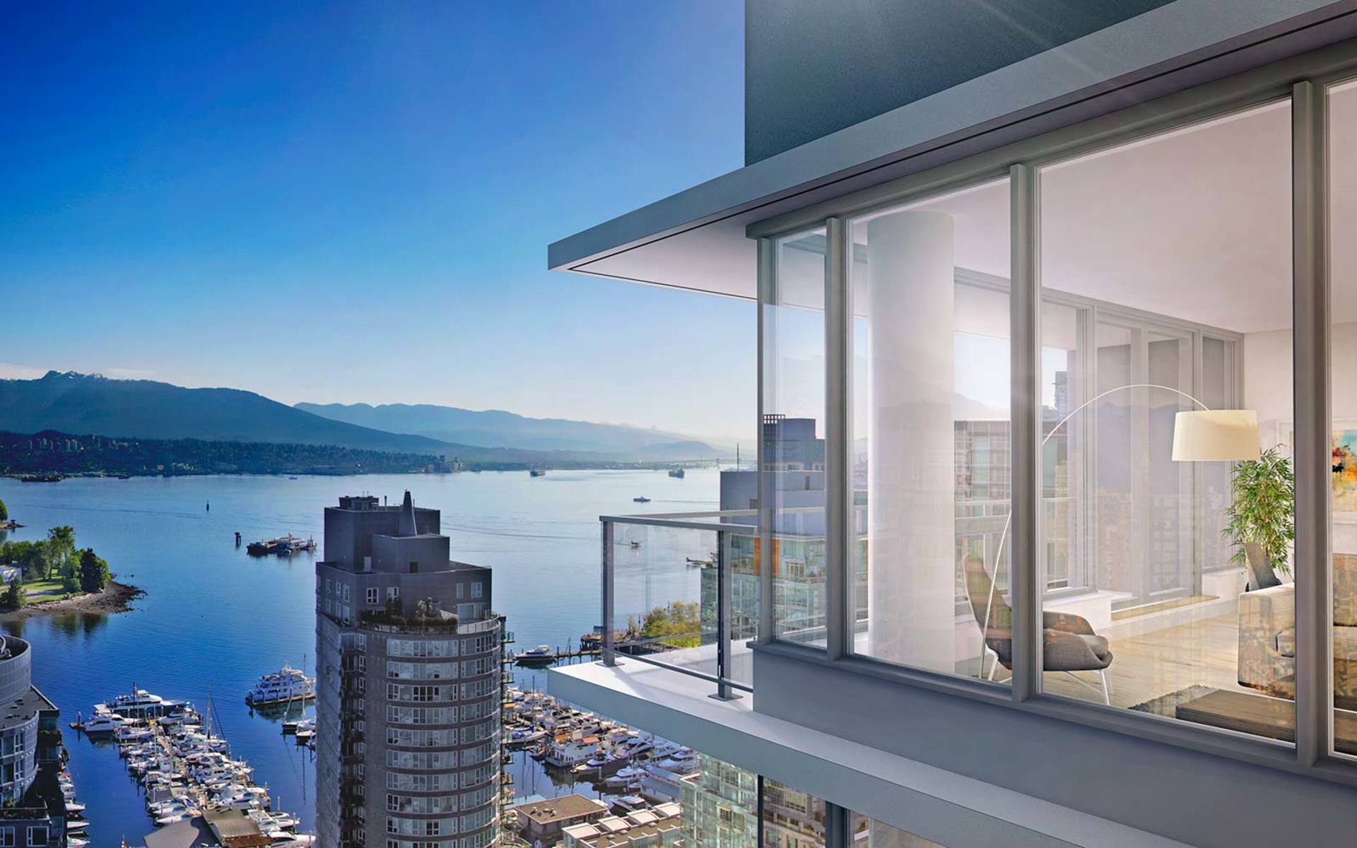 Cardero_Balcony  at 1575 West Georgia Street, Coal Harbour, Vancouver West Cardero_Balcony  at 1575 West Georgia Street, Coal Harbour, Vancouver West