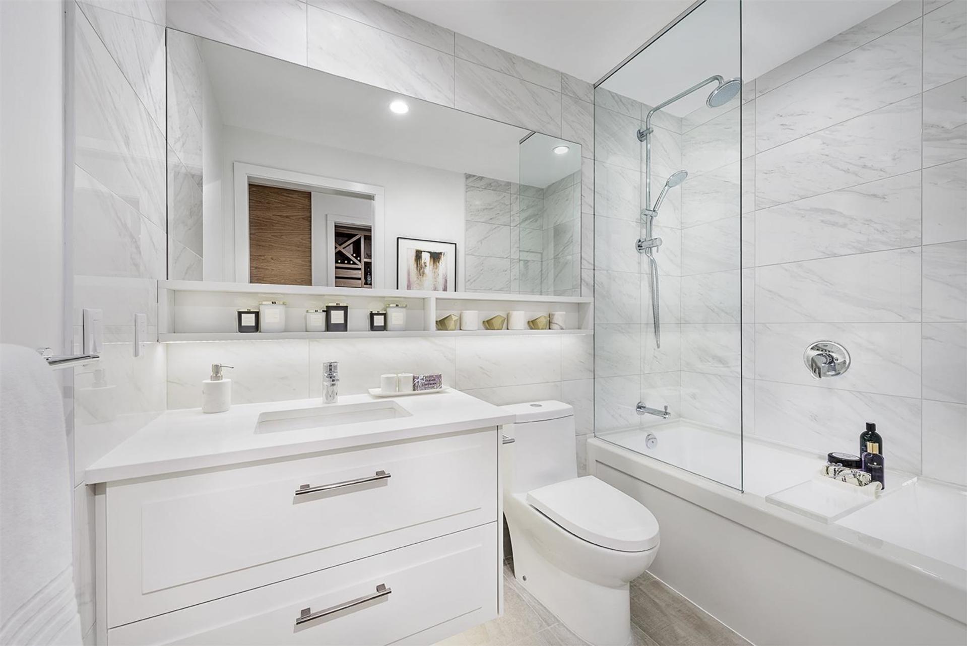 the-parker-bathroom at 5693 West Elizabeth Street, Oakridge VW, Vancouver West the-parker-bathroom at 5693 West Elizabeth Street, Oakridge VW, Vancouver West