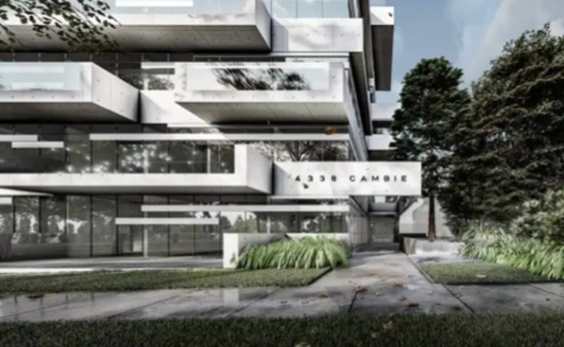 4338 Cambie- Rendering 3 at 4338-4362 Cambie Street, Cambie, Vancouver West 4338 Cambie- Rendering 3 at 4338-4362 Cambie Street, Cambie, Vancouver West