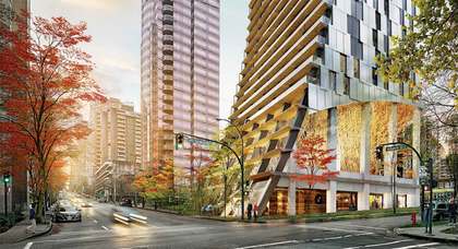 CARDERO-ALBERNI-INTERSECTION at Alberni by Kengo Kuma (1550 Albernie Street, West End VW, Vancouver West)