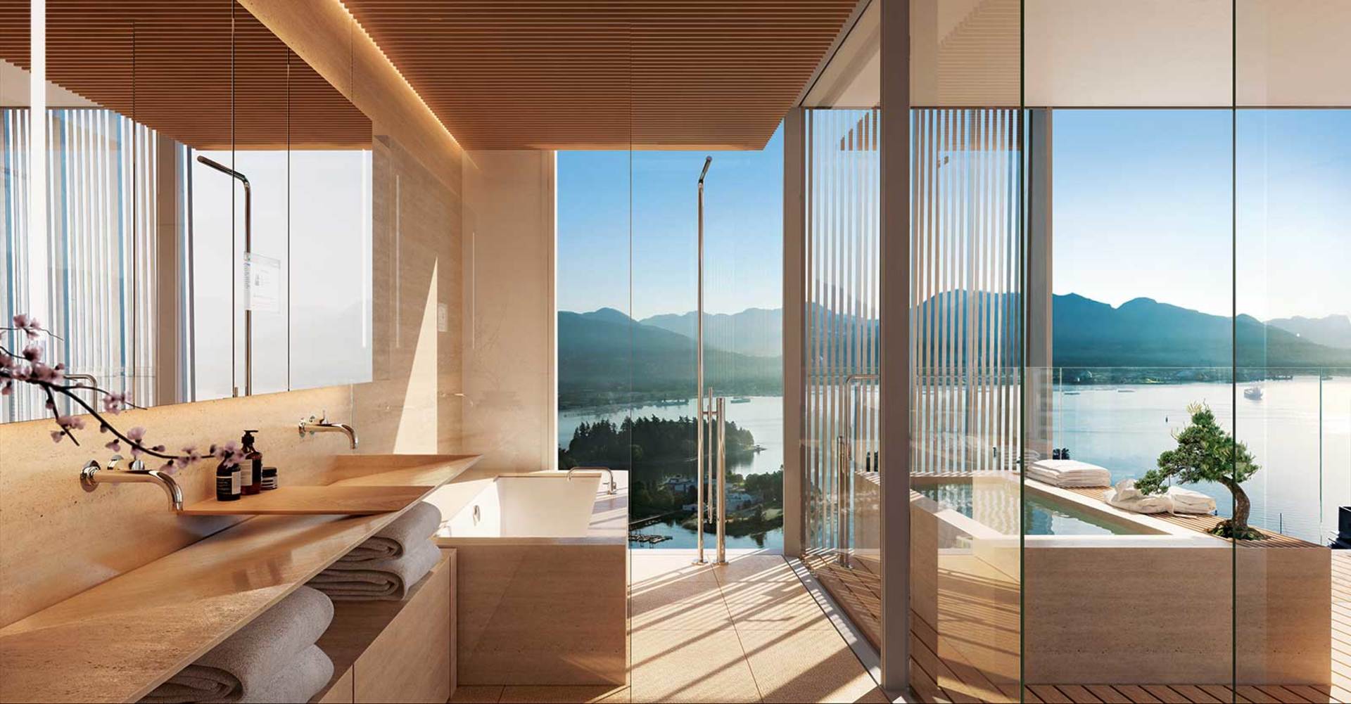 Alberni luxury bathroom at 1550 Albernie Street, West End VW, Vancouver West Alberni luxury bathroom at 1550 Albernie Street, West End VW, Vancouver West