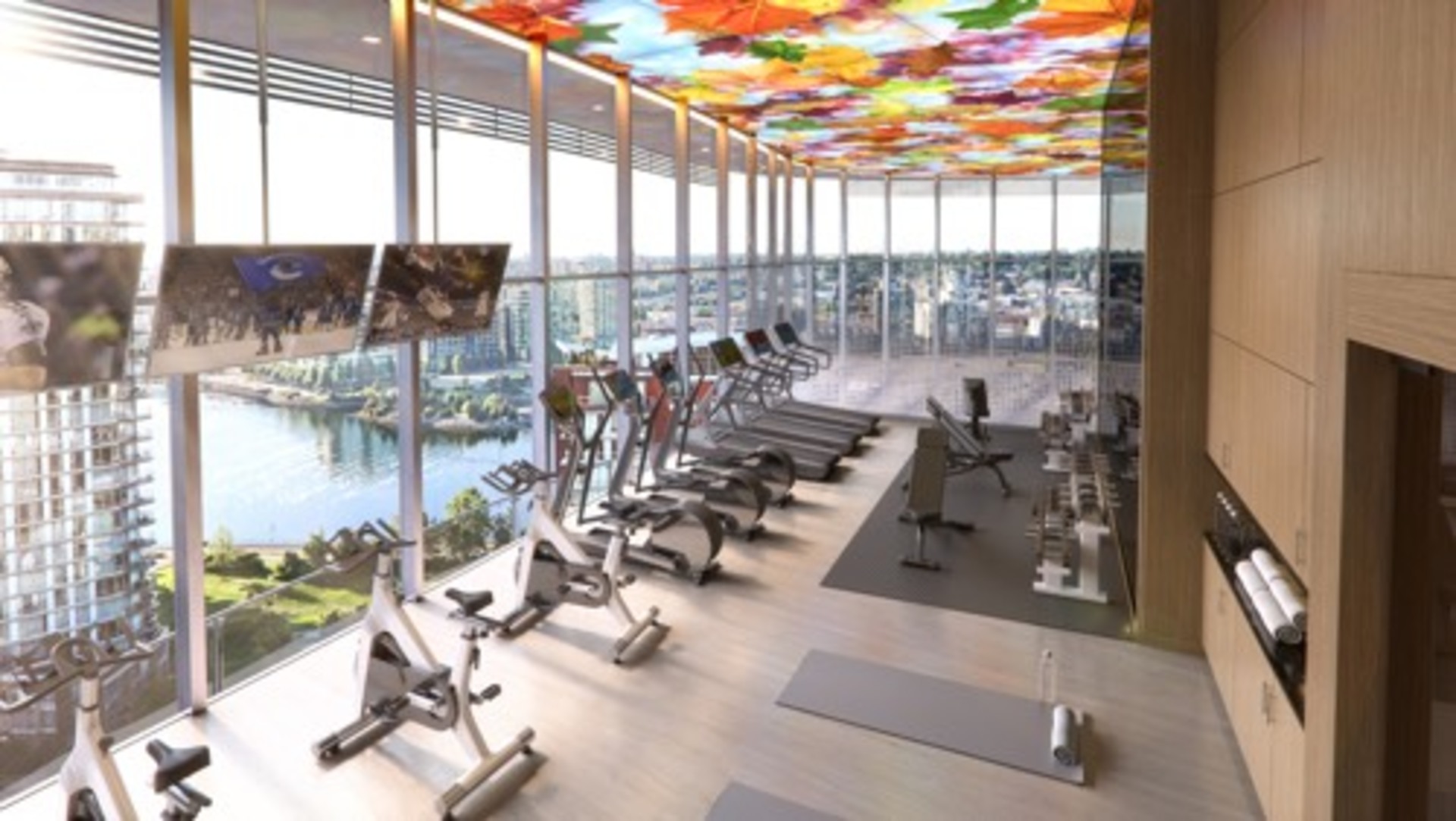 The Arc Amenities - Gym at 87 Nelson Street, Yaletown, Vancouver West The Arc Amenities - Gym at 87 Nelson Street, Yaletown, Vancouver West
